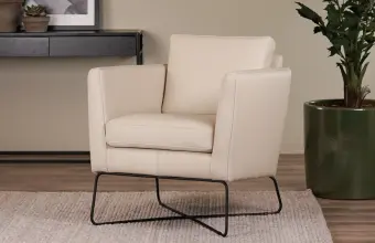 Moderne leren fauteuils