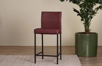 Leren Barkrukken voor kookeiland