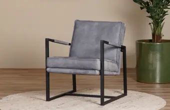 Leren fauteuils op voorraad