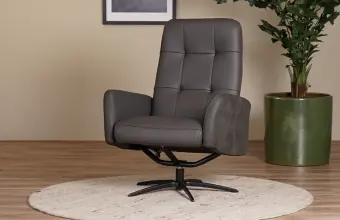 Leren fauteuils volledig gestoffeerd