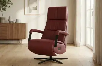 Rode relaxfauteuils