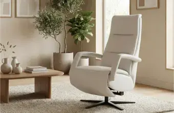 Witte relaxfauteuils