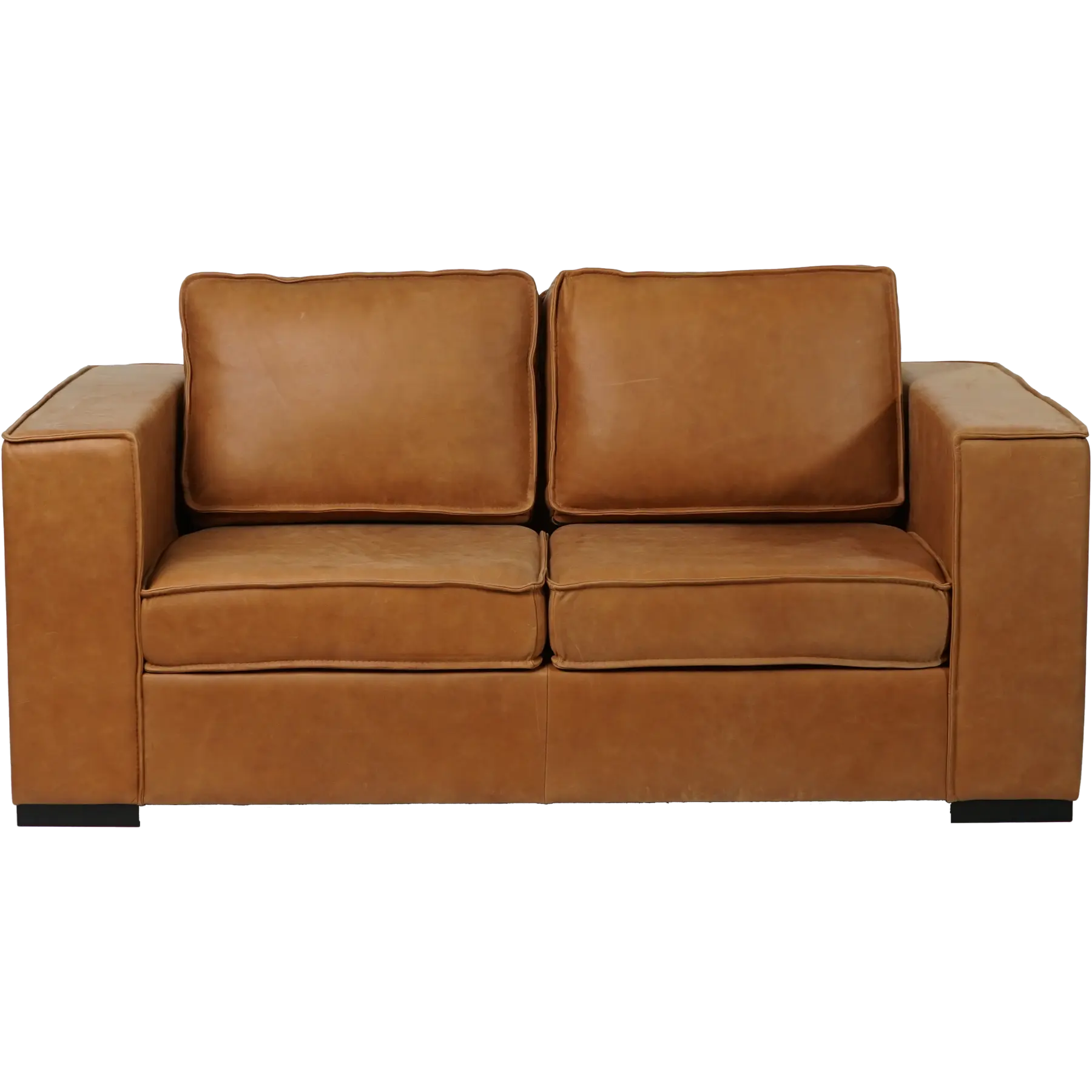 afbeelding van Leren bank Fine - 2 zits