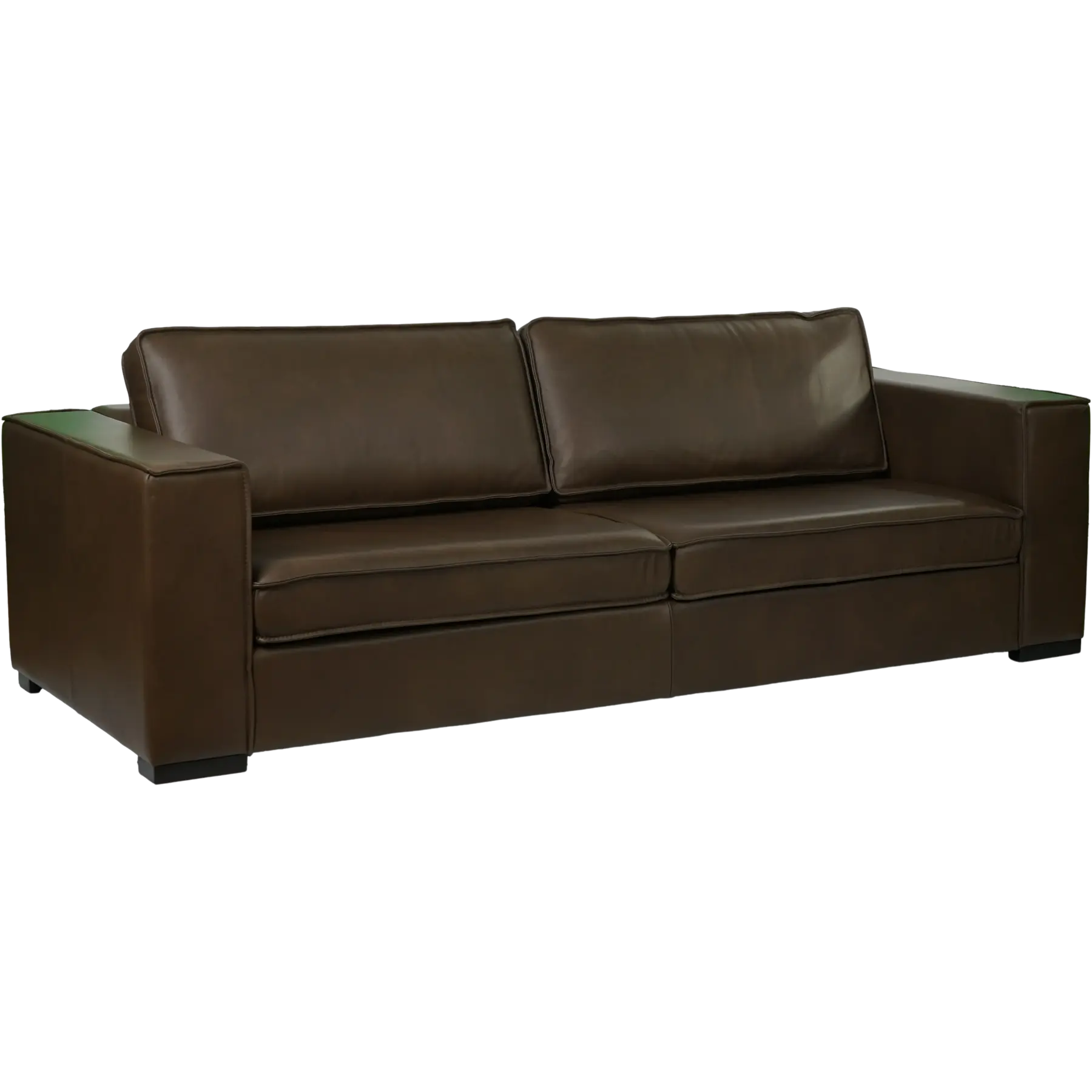 afbeelding van Leren bank Fine - 3,5 zits