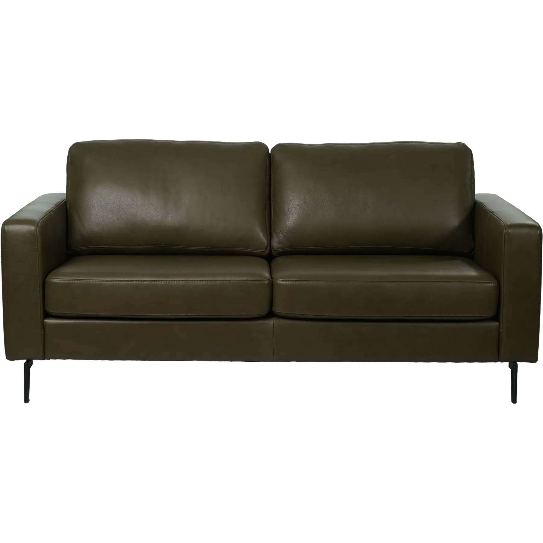 afbeelding van Leren bank Match - 2,5 zits