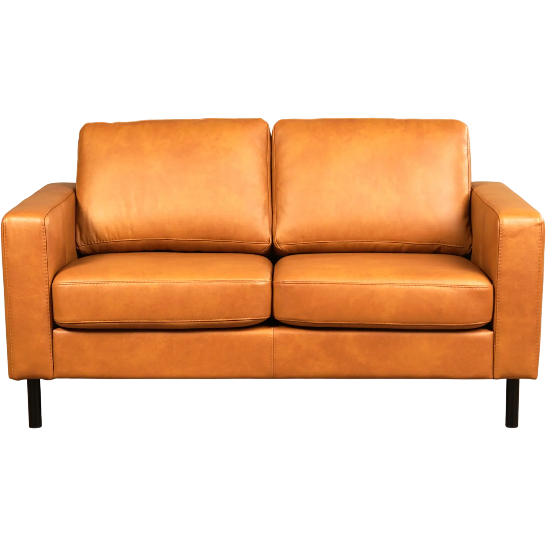 afbeelding van Leren bank Match - 2 zits