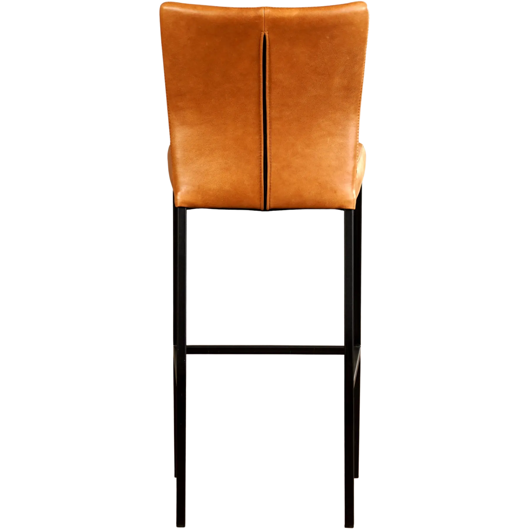 afbeelding van Leren barkruk Revolt hoog