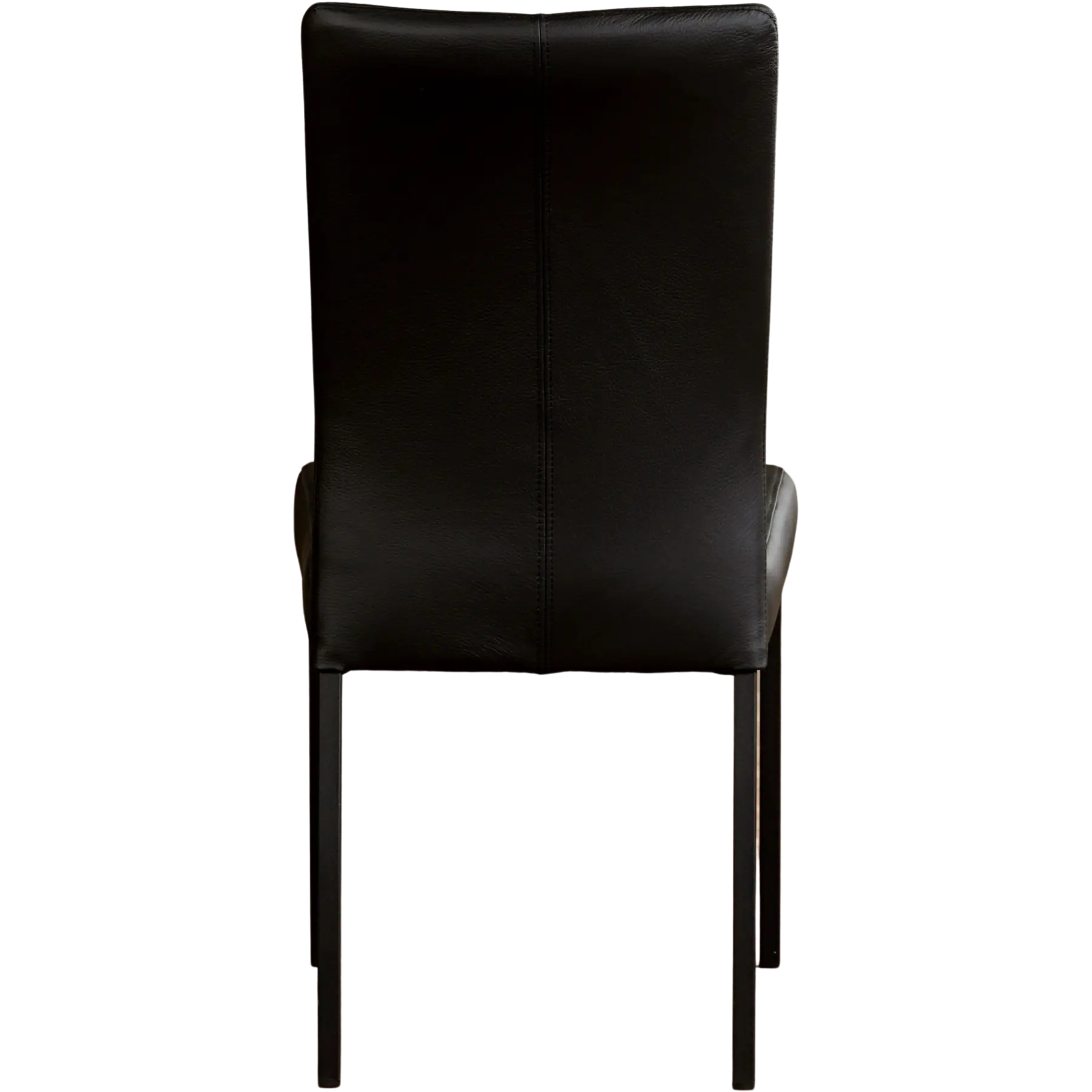 afbeelding van Leren eetkamerstoel Comfort