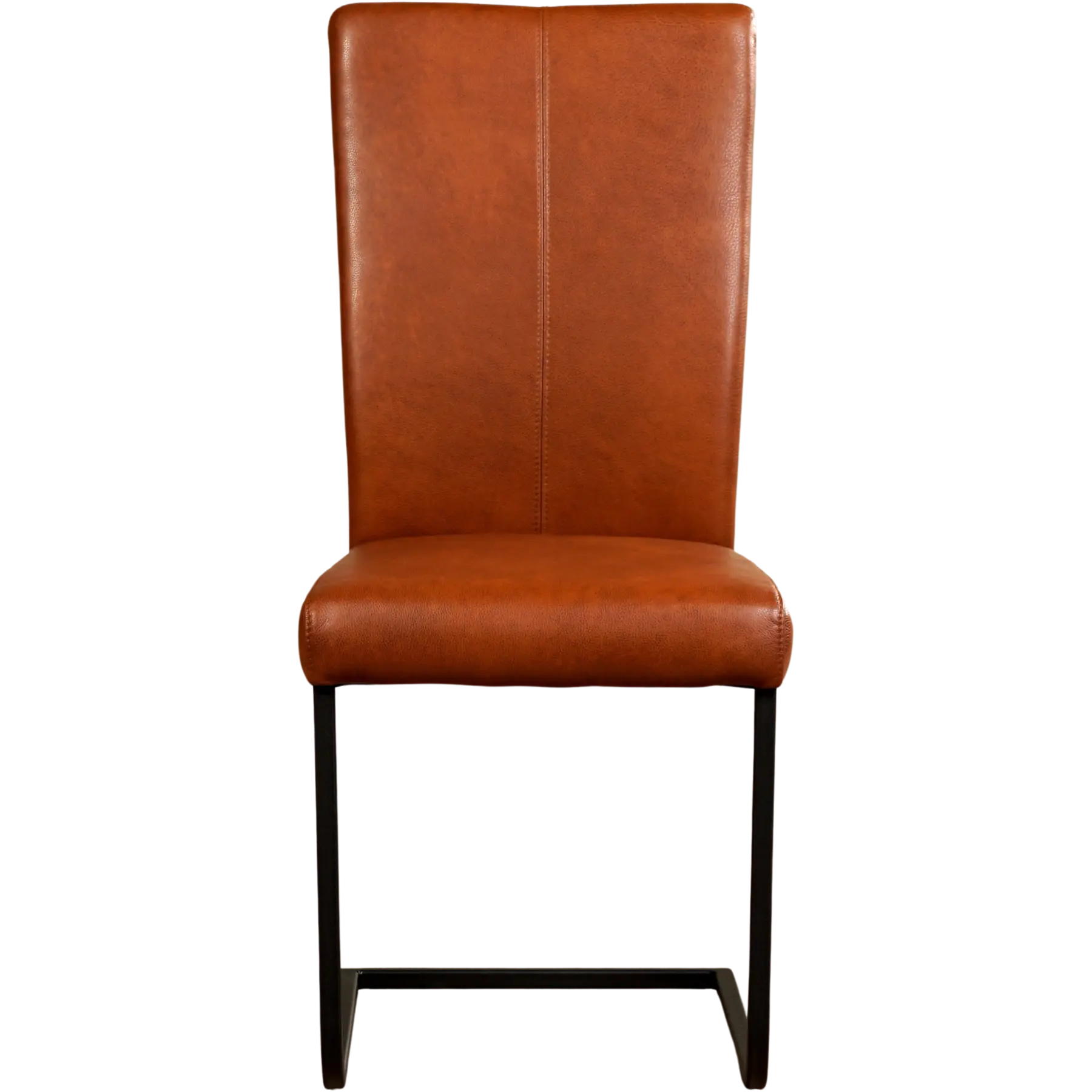 afbeelding van Leren eetkamerstoel Dare