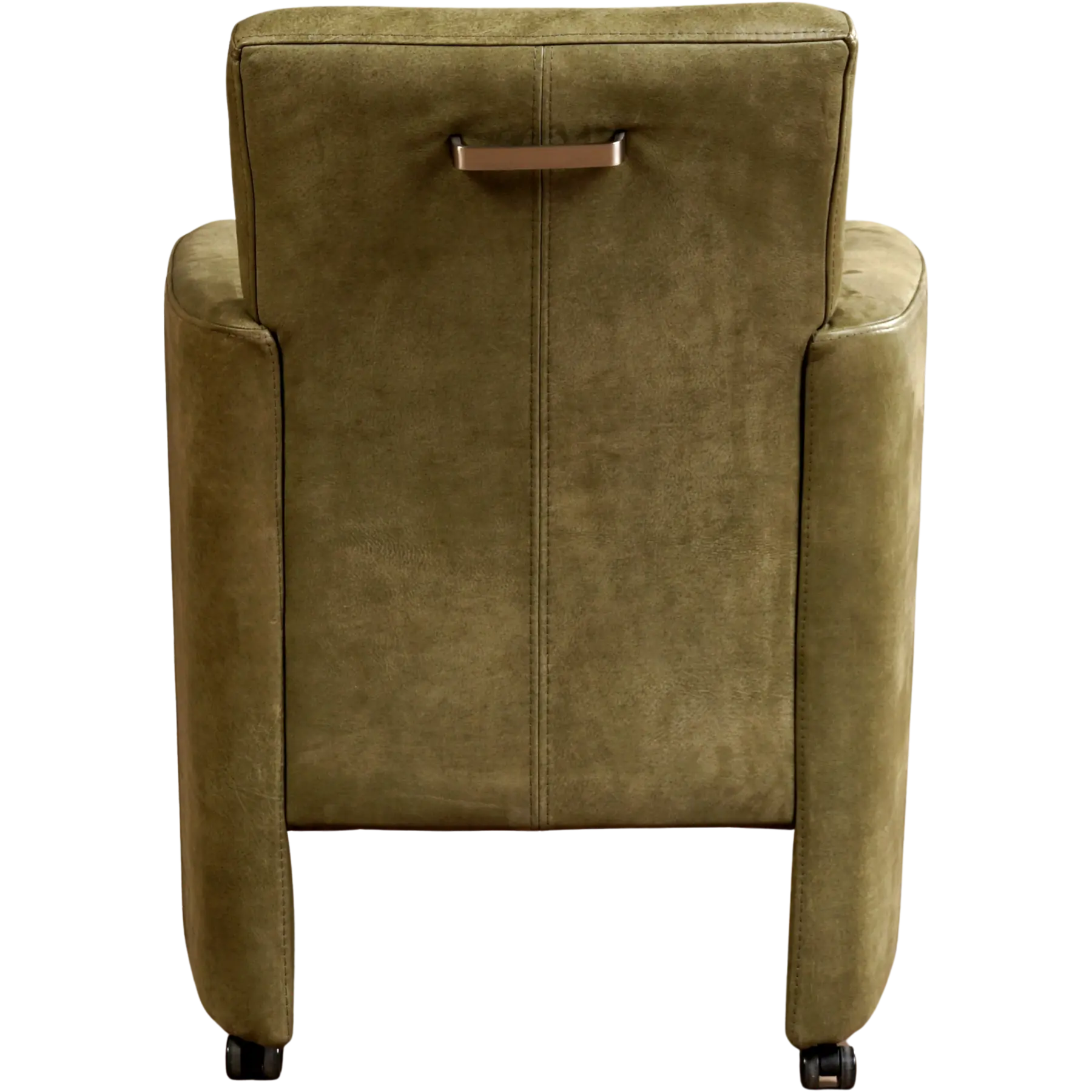 afbeelding van Leren eetkamerstoel Elegant