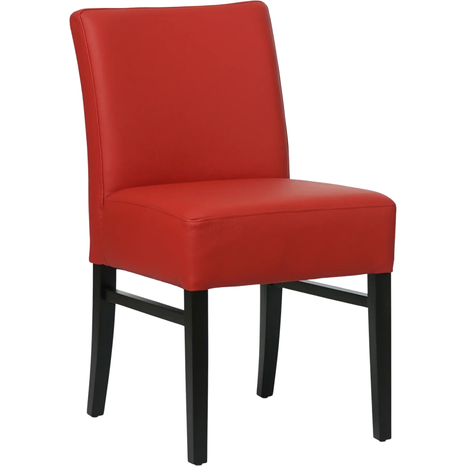 afbeelding van Leren eetkamerstoel Hold