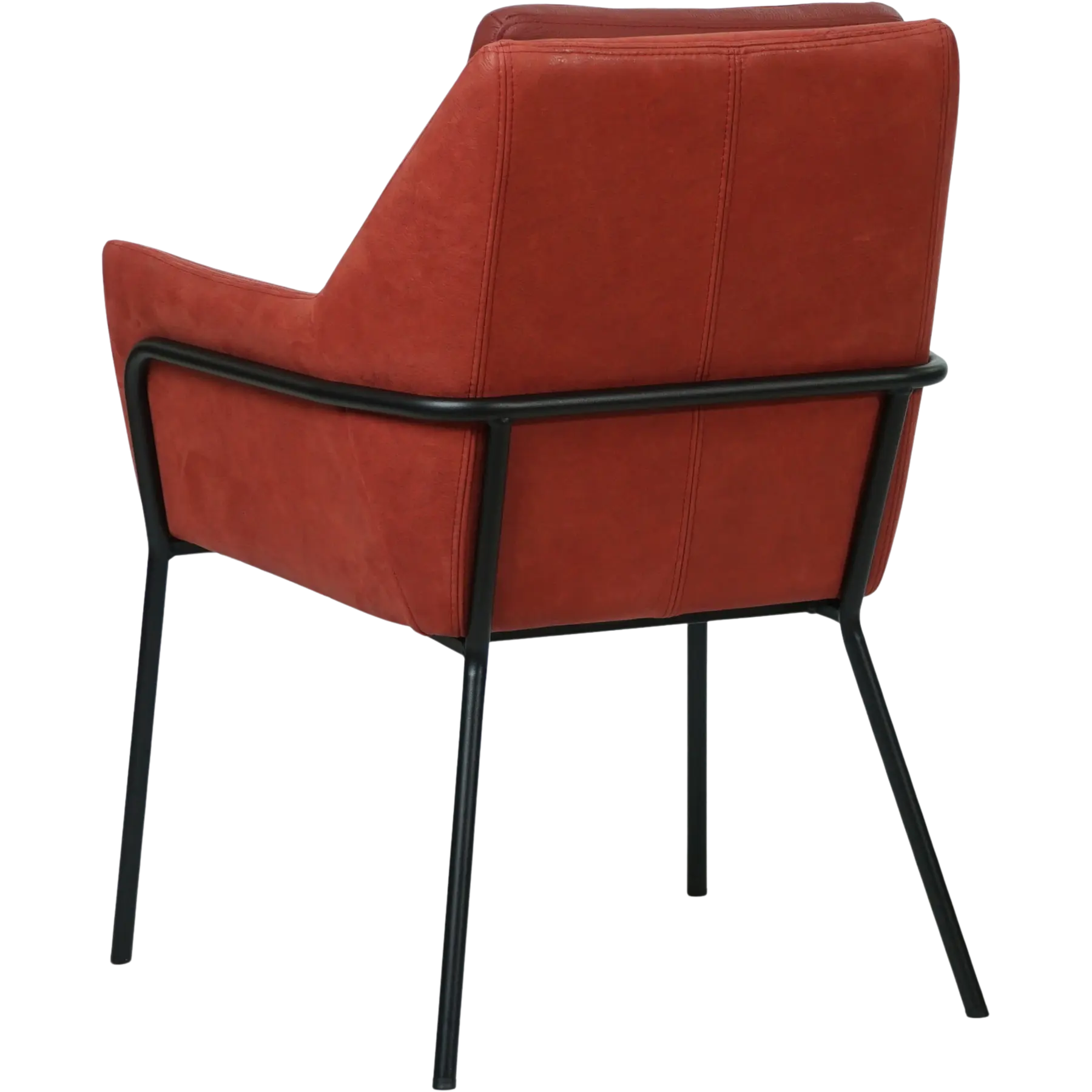 afbeelding van Leren eetkamerstoel Mix Duo