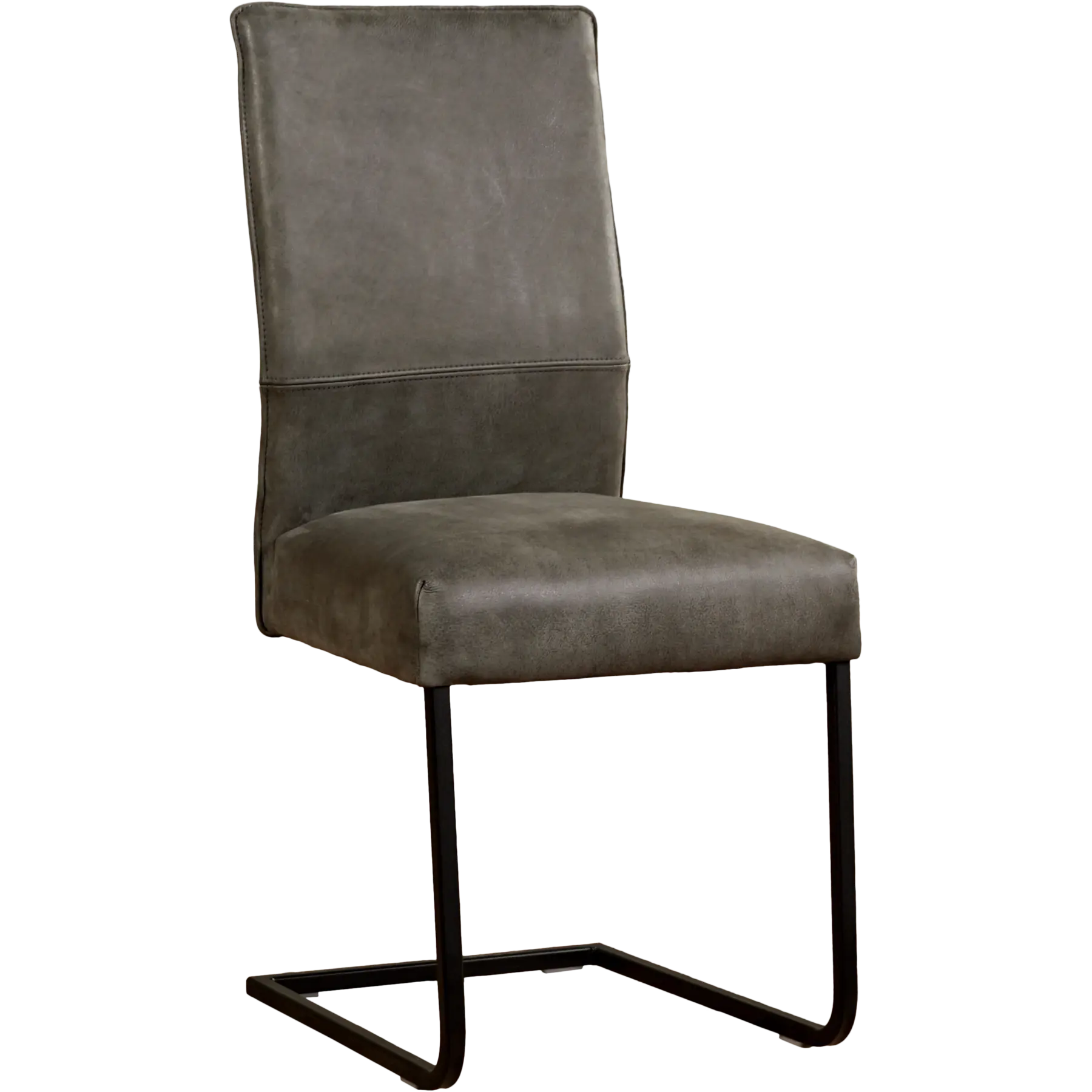 afbeelding van Leren eetkamerstoel Remix