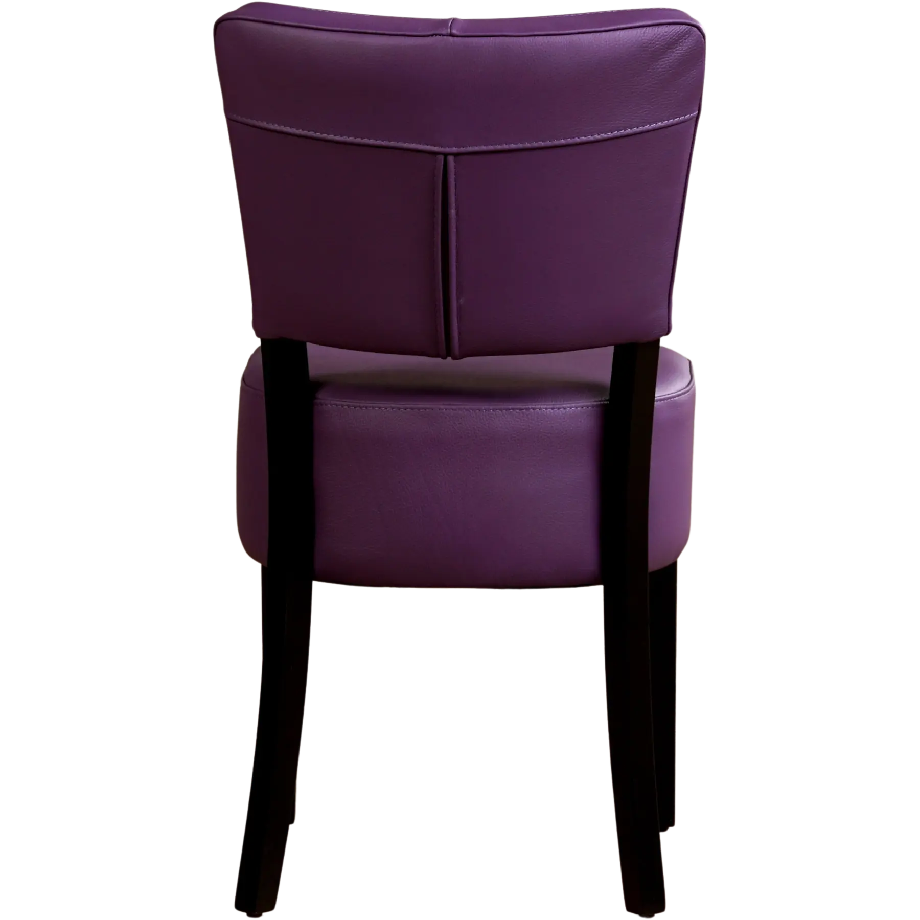 afbeelding van Leren eetkamerstoel Rest