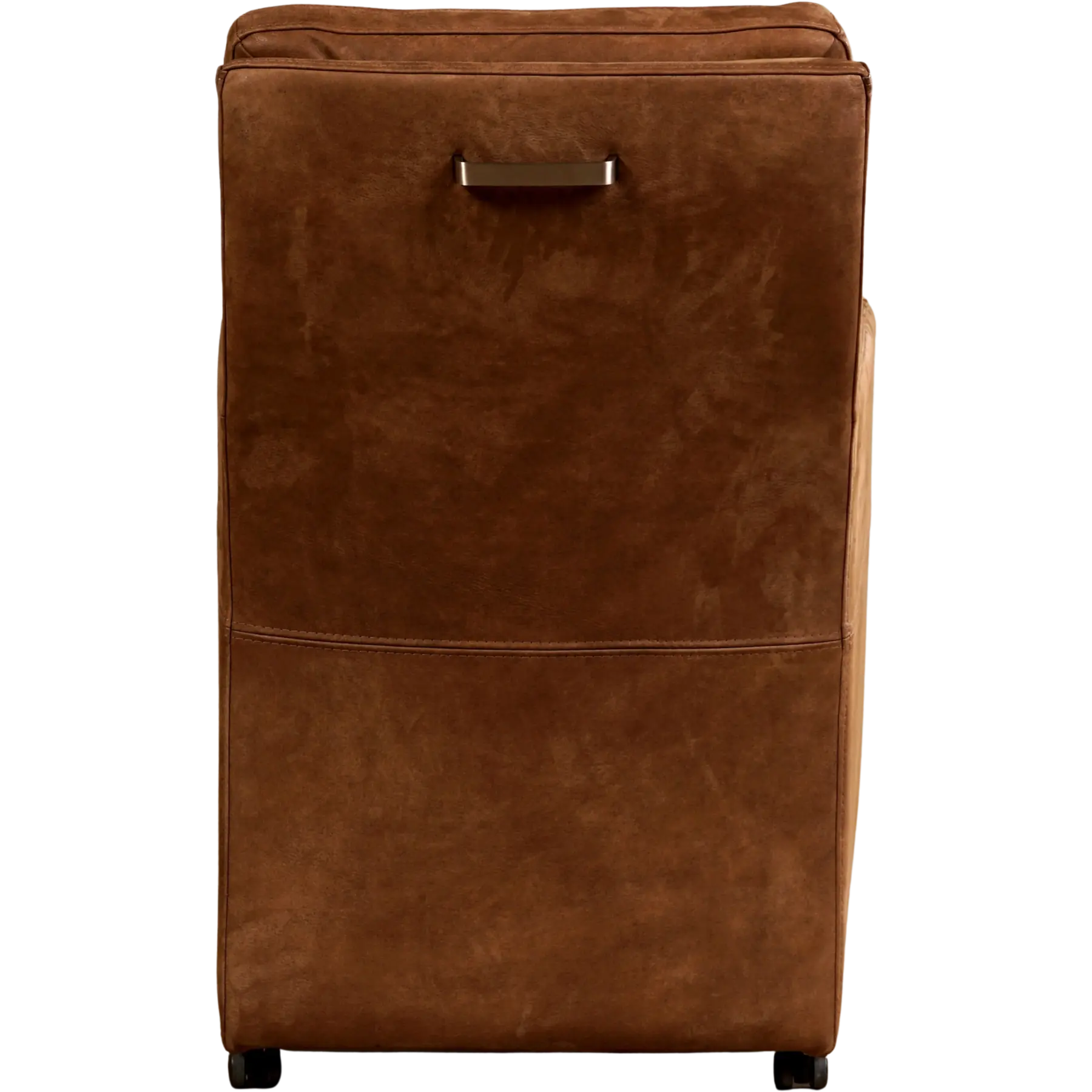 afbeelding van Leren eetkamerstoel Sharp