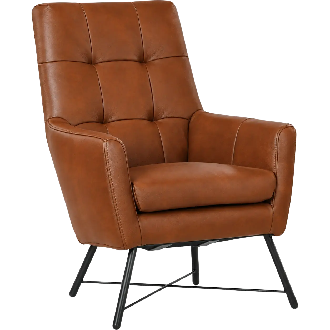 afbeelding van Leren fauteuil Proud - Granada Savannah (cognac)