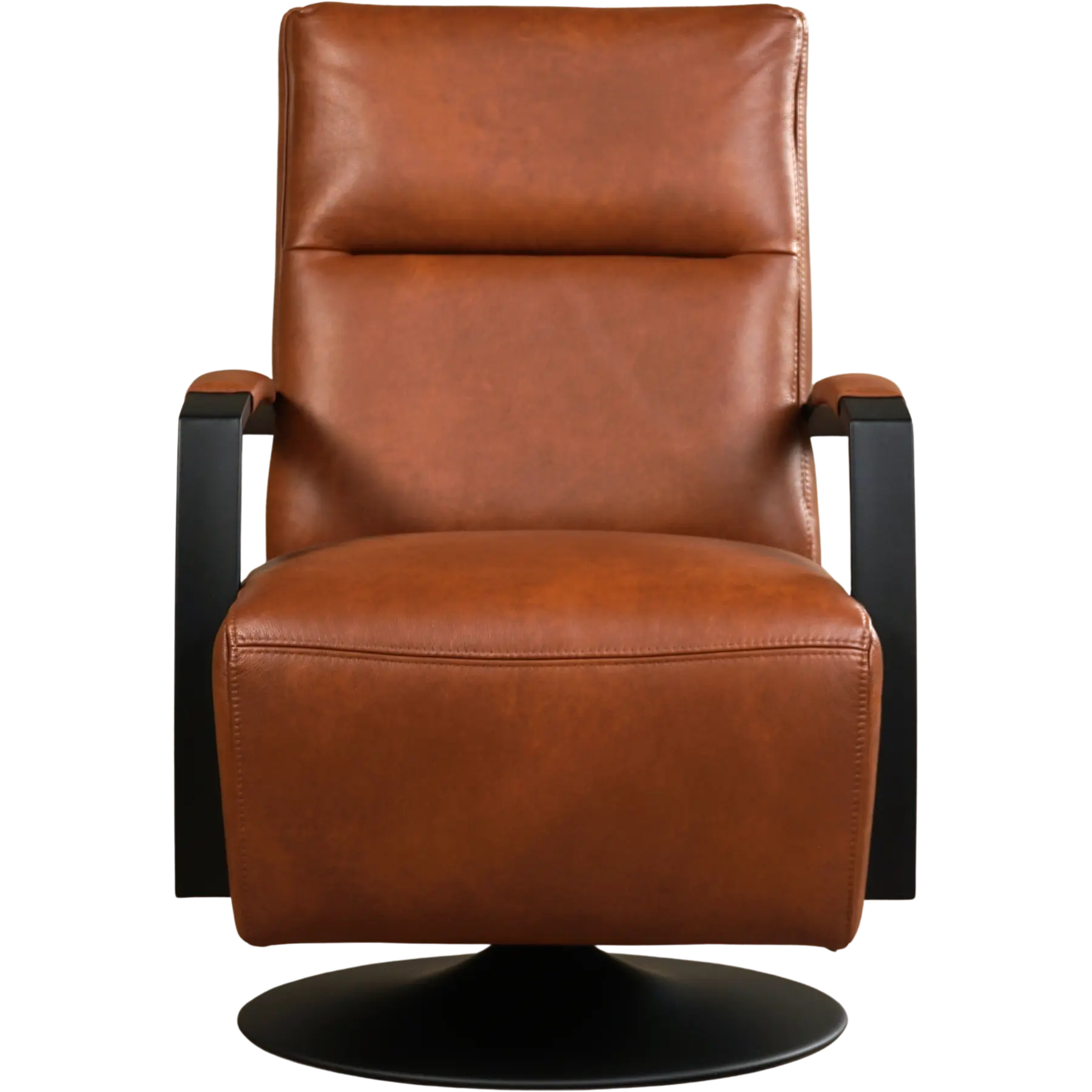 afbeelding van Leren draaifauteuil Award