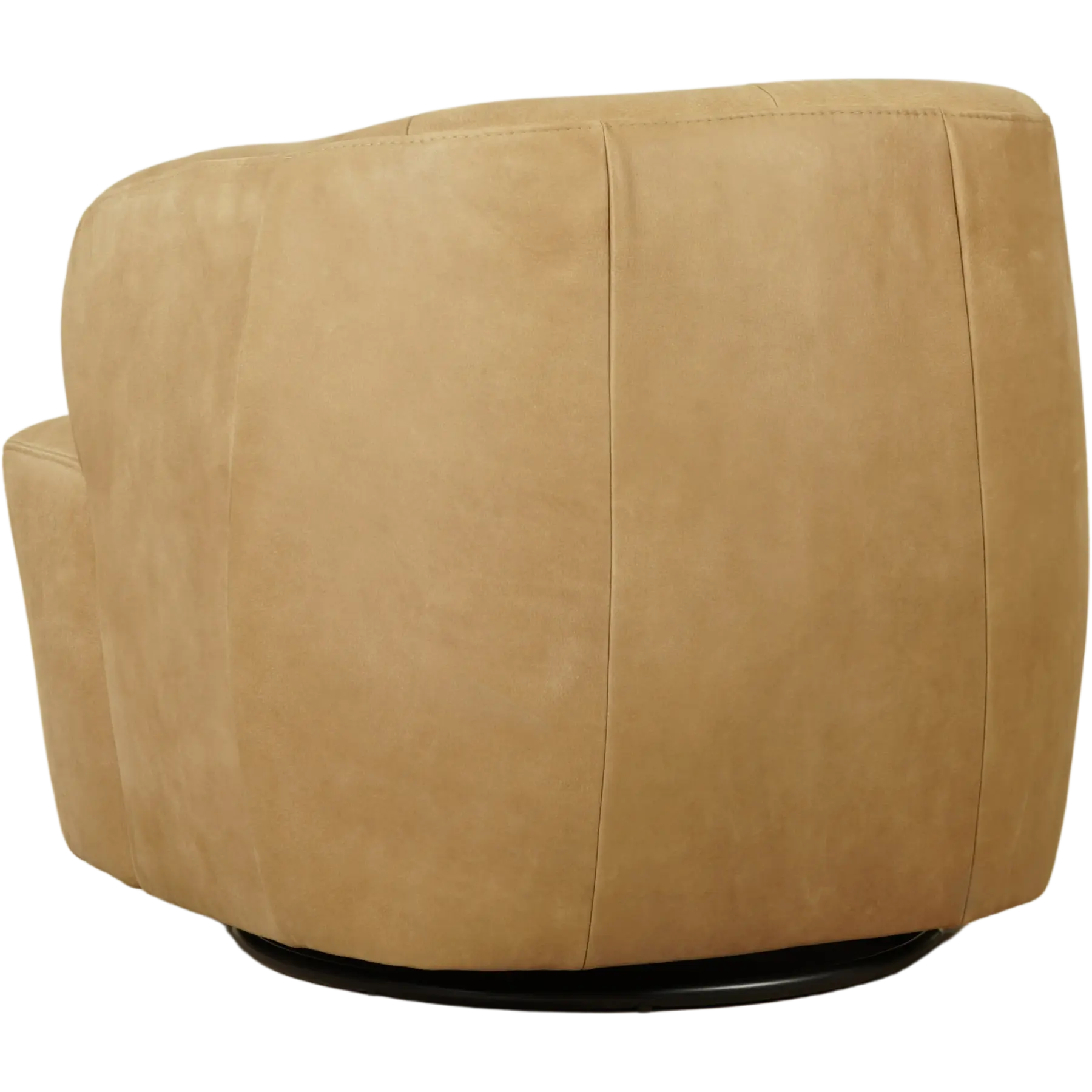 afbeelding van Leren draaifauteuil Cloud