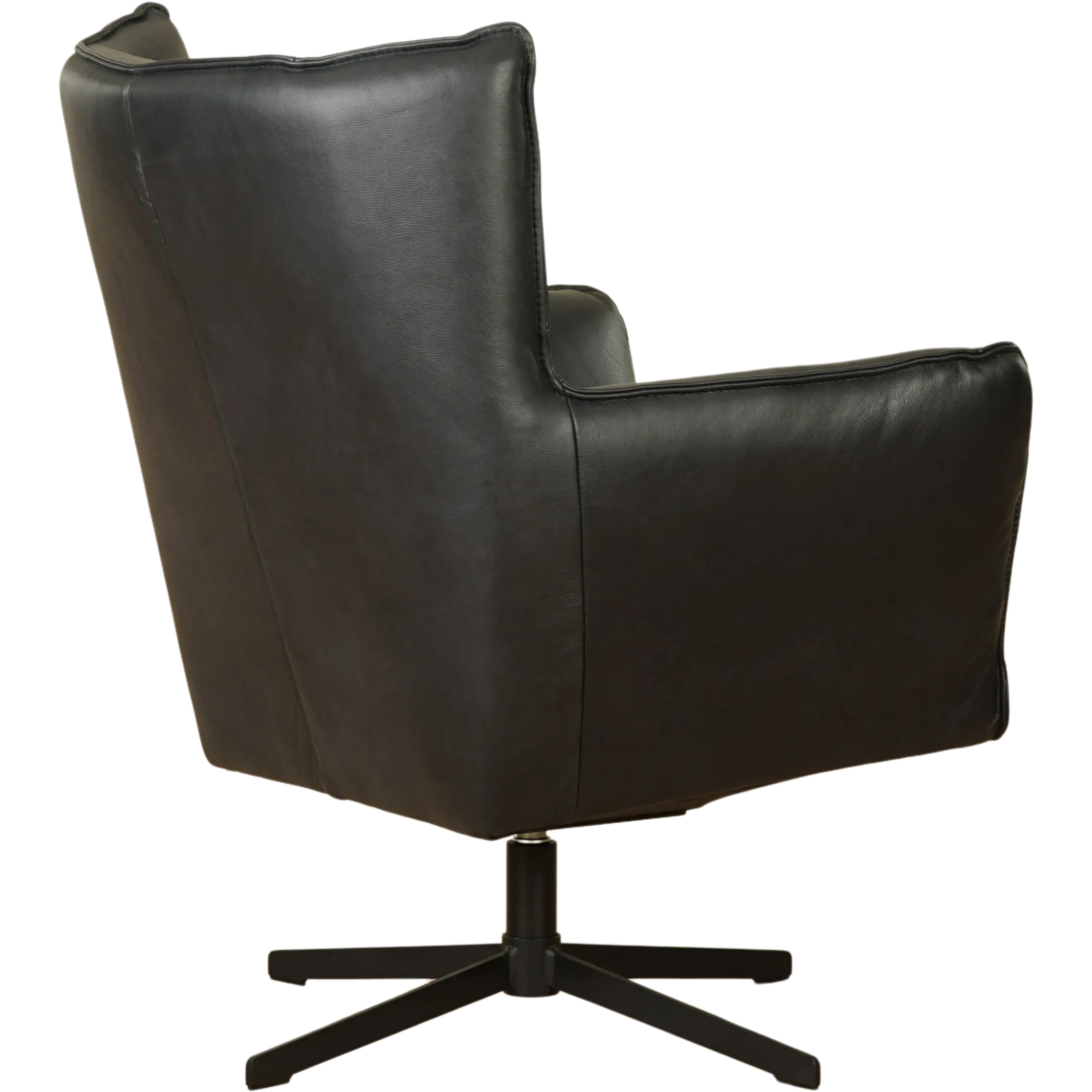 afbeelding van Leren draaifauteuil Lovely