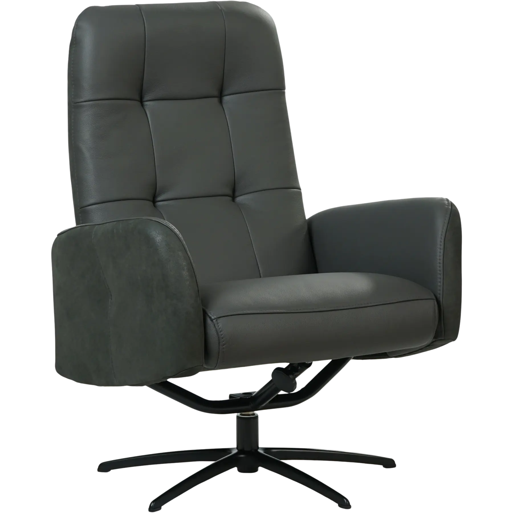 afbeelding van Leren draaifauteuil Pulse Duo