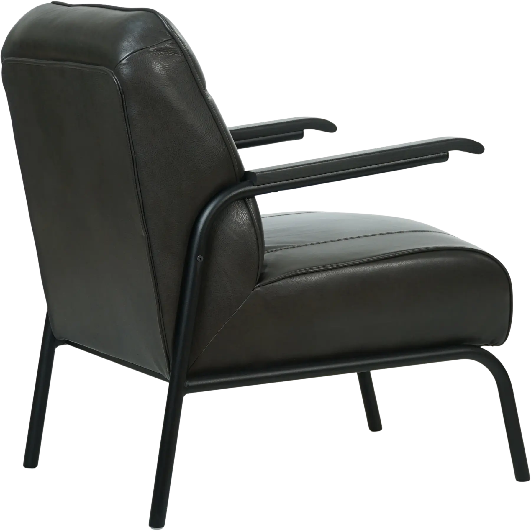 afbeelding van Leren fauteuil Ahead - Granada Graphite (donkergrijs)