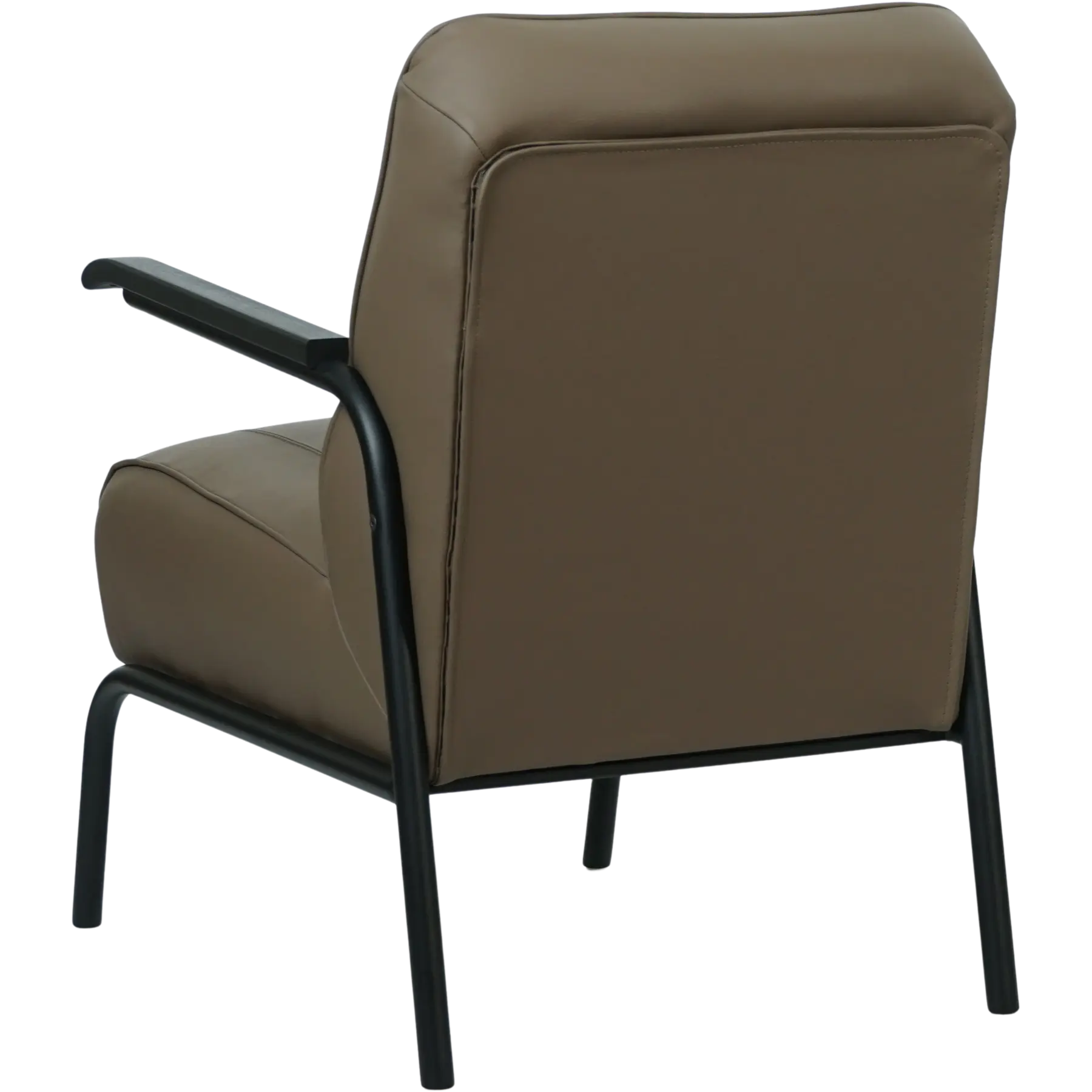 afbeelding van Leren fauteuil Ahead - Hermes Lever (bruin)