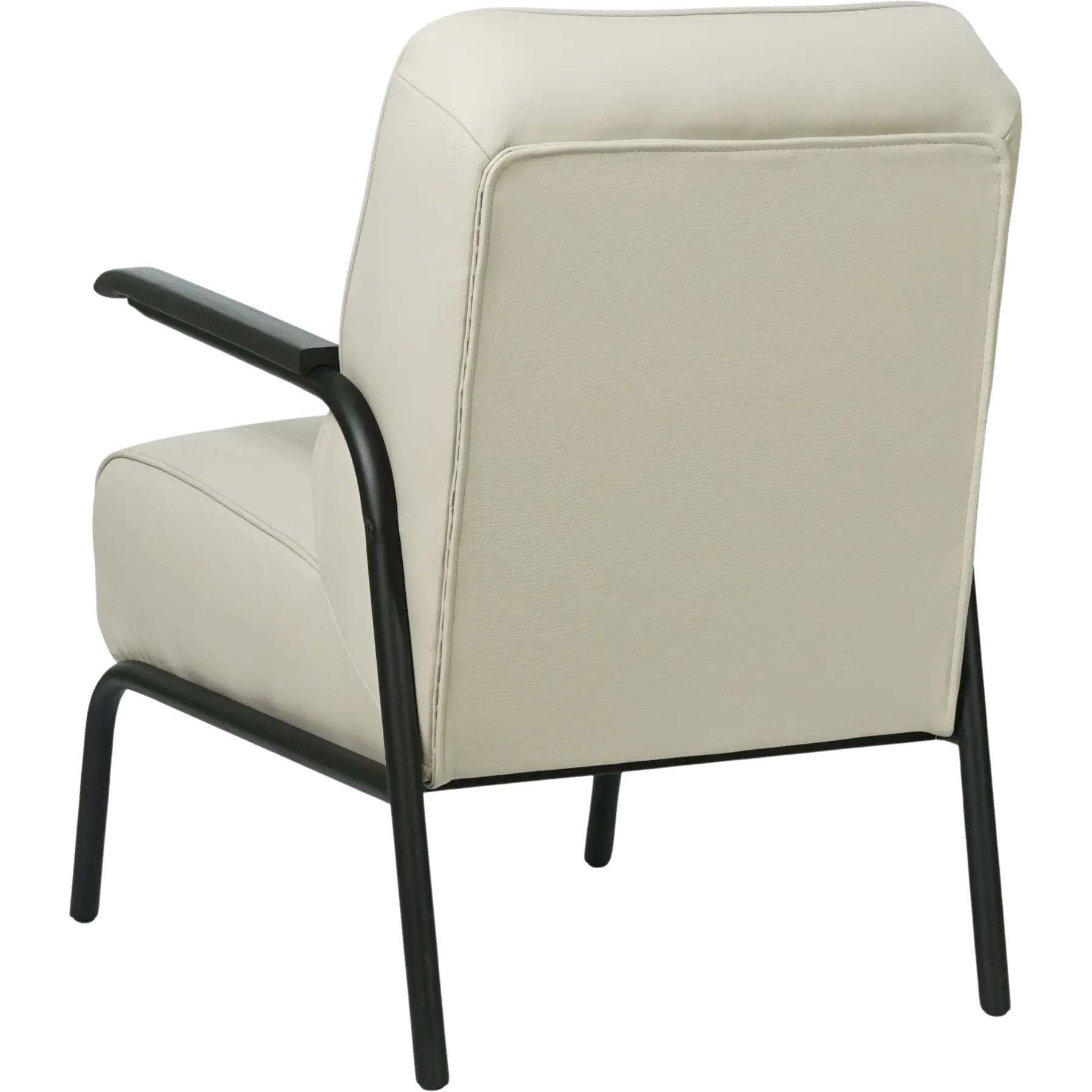 afbeelding van Leren fauteuil Ahead - Toledo Nebbia (crème)