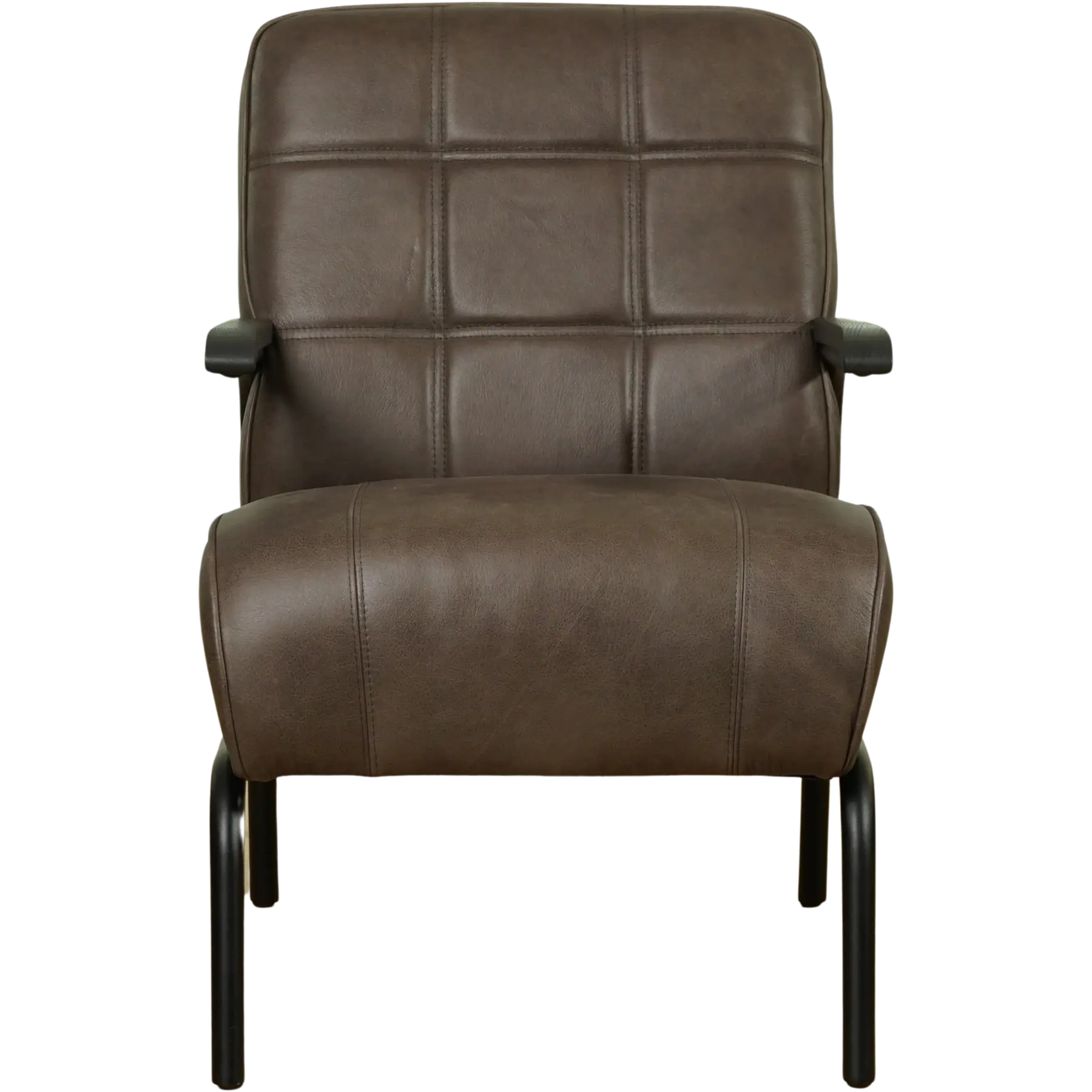 afbeelding van Leren fauteuil Ahead - Vintage Elephant (donkerbruin)