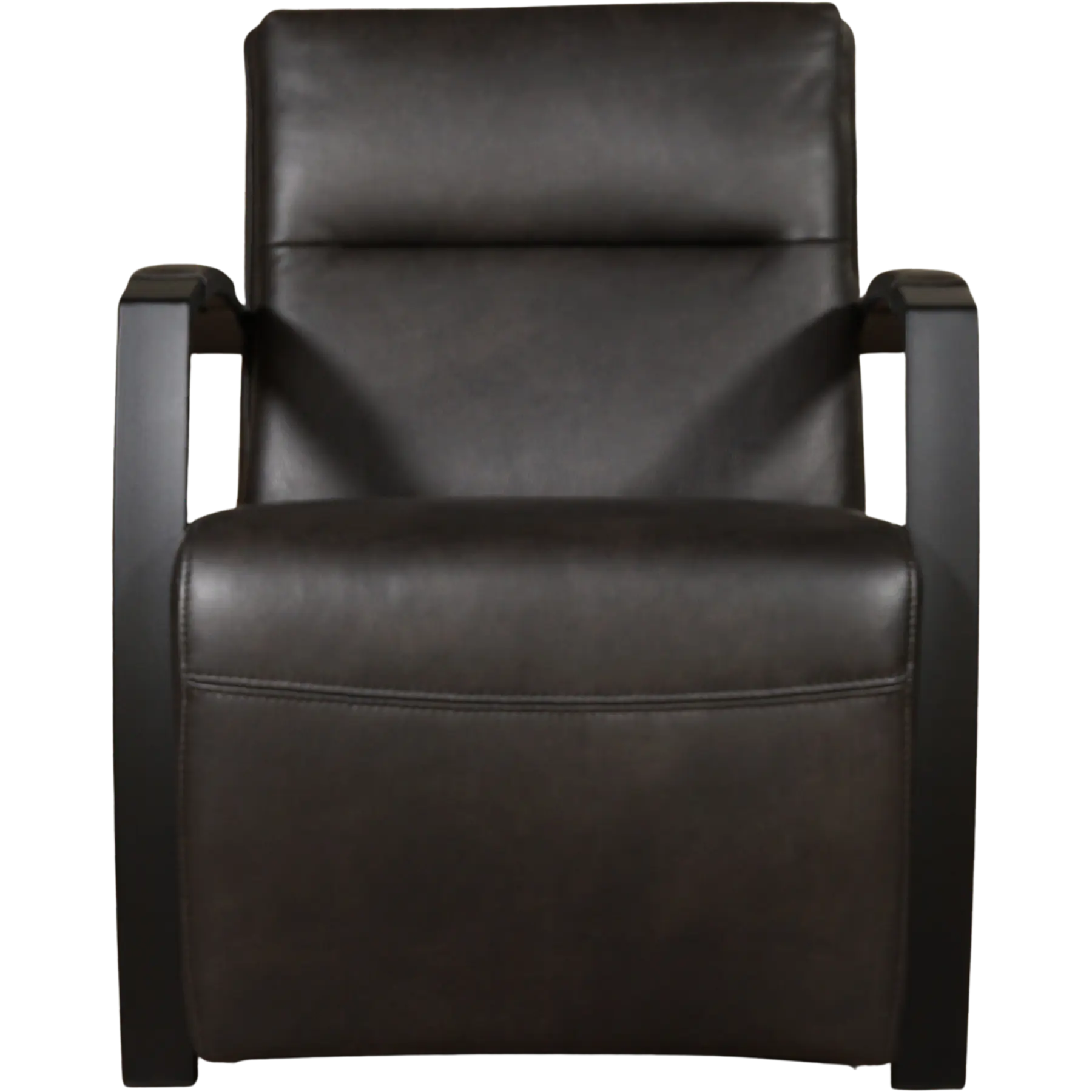 afbeelding van Leren fauteuil Arrival - Granada Graphite (donkergrijs)