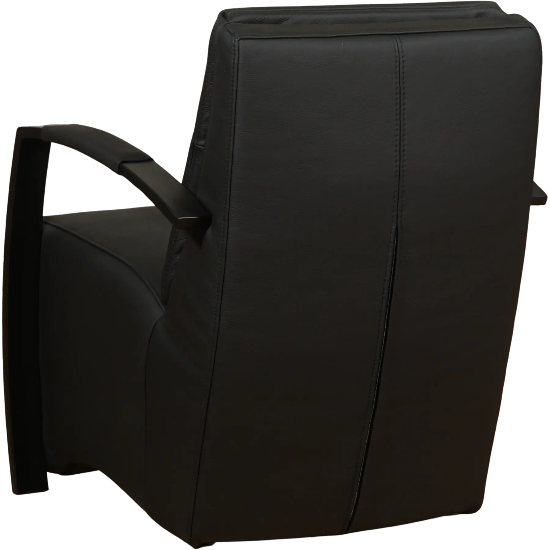 afbeelding van Leren fauteuil Arrival - Toledo Nero (zwart)