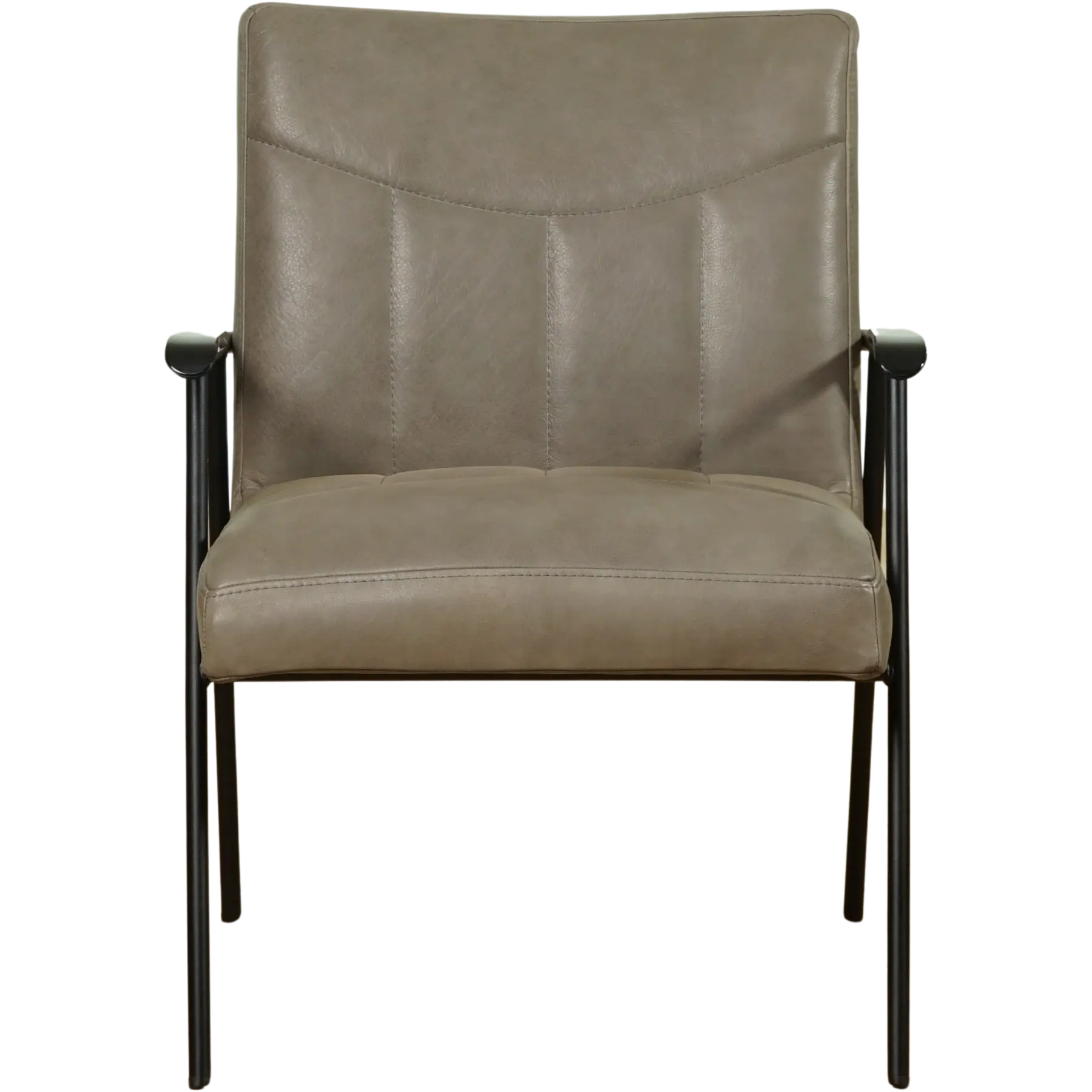 afbeelding van Leren fauteuil Beam - Vintage Stone (grijs)