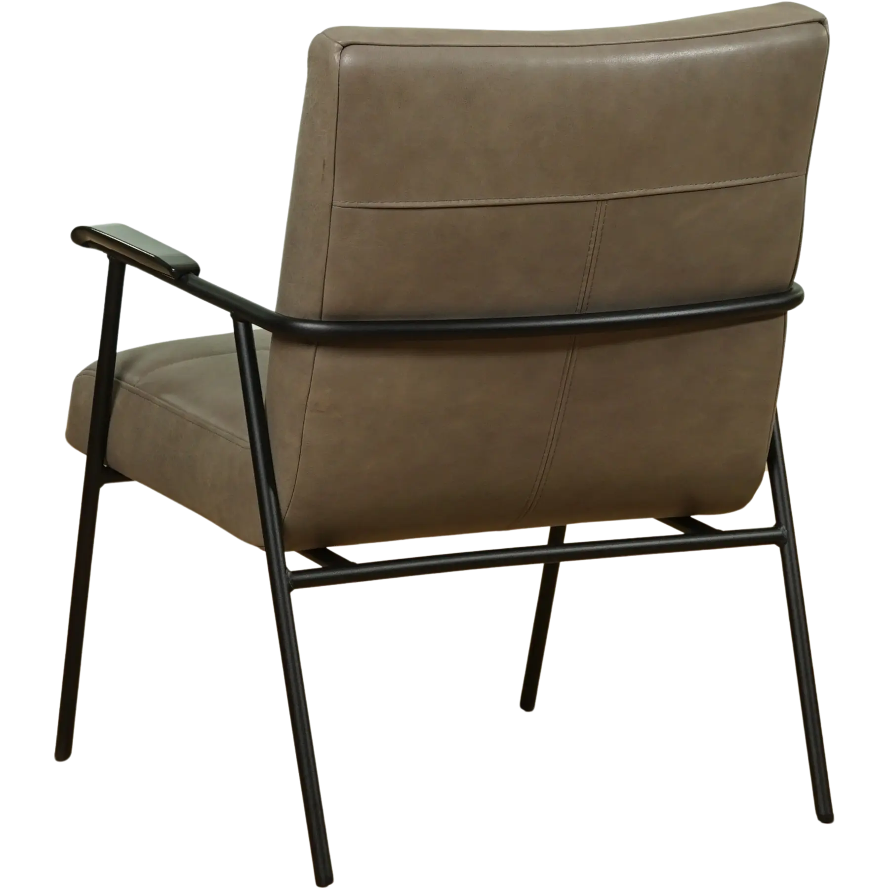 afbeelding van Leren fauteuil Beam - Vintage Stone (grijs)