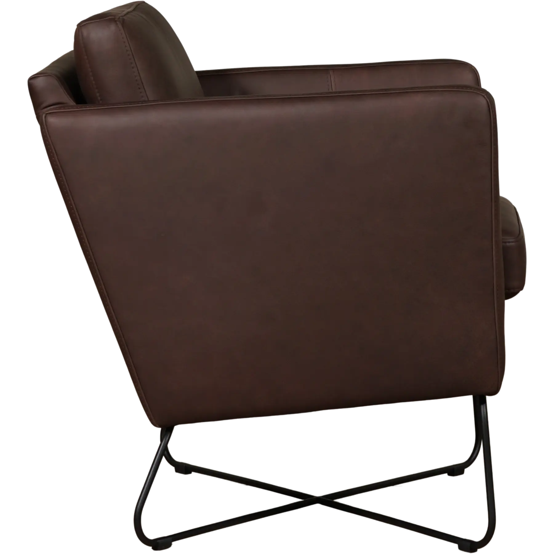 afbeelding van Leren fauteuil Club