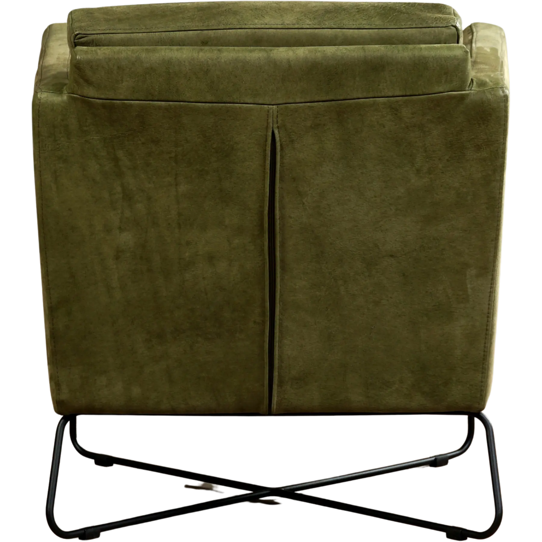 afbeelding van Leren fauteuil Crossover - Kenia Olive (olijf)