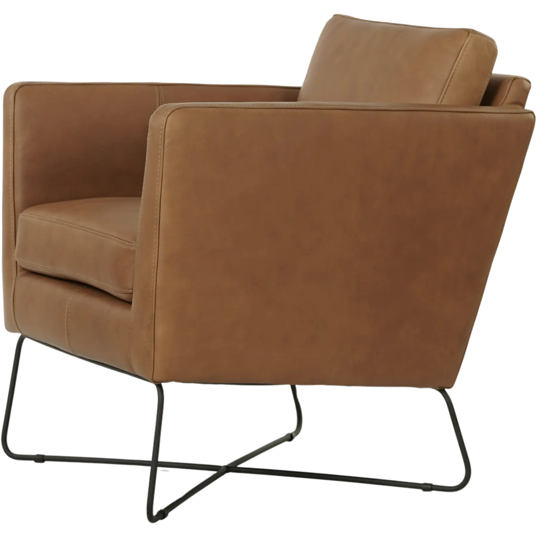 afbeelding van Leren fauteuil Crossover - Rancho Clay (bruin)