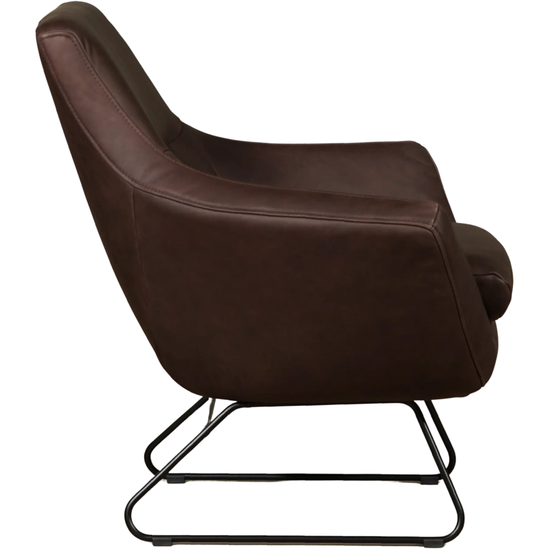 afbeelding van Leren fauteuil Fame - Rancho Brown (bruin)