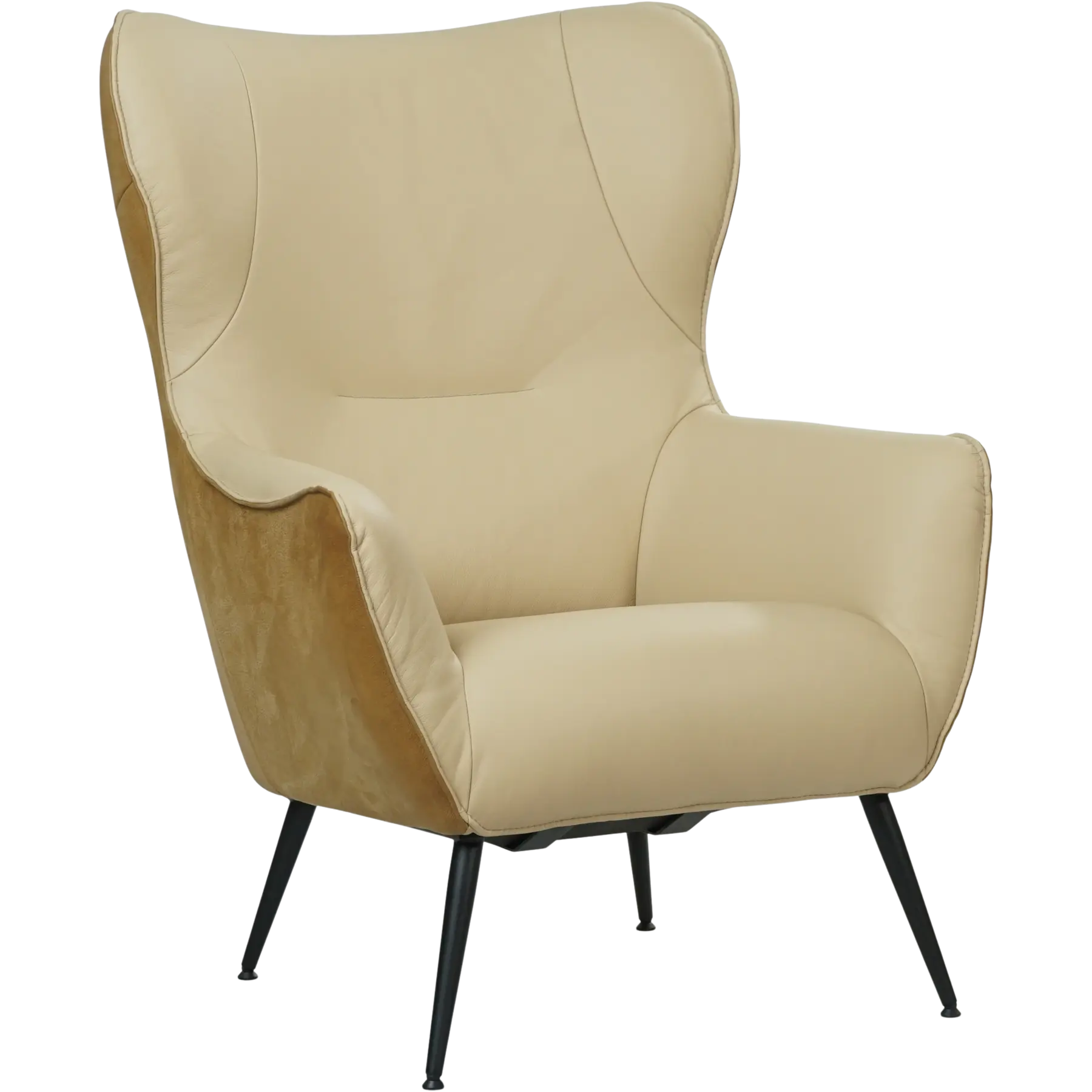 afbeelding van Leren fauteuil Flair Duo