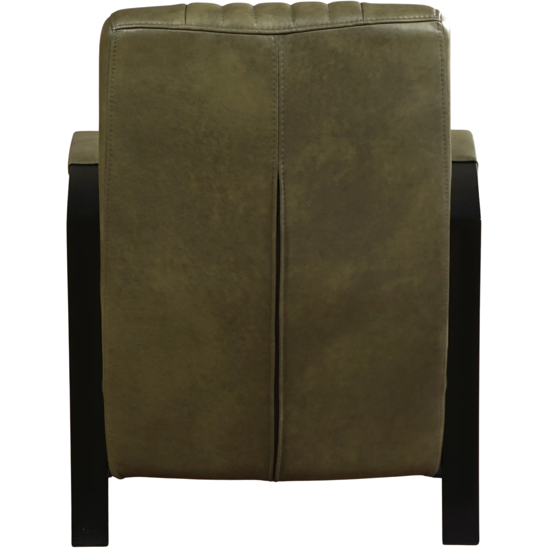 afbeelding van Leren fauteuil Glamour - Granada Moss (olijf/groen)