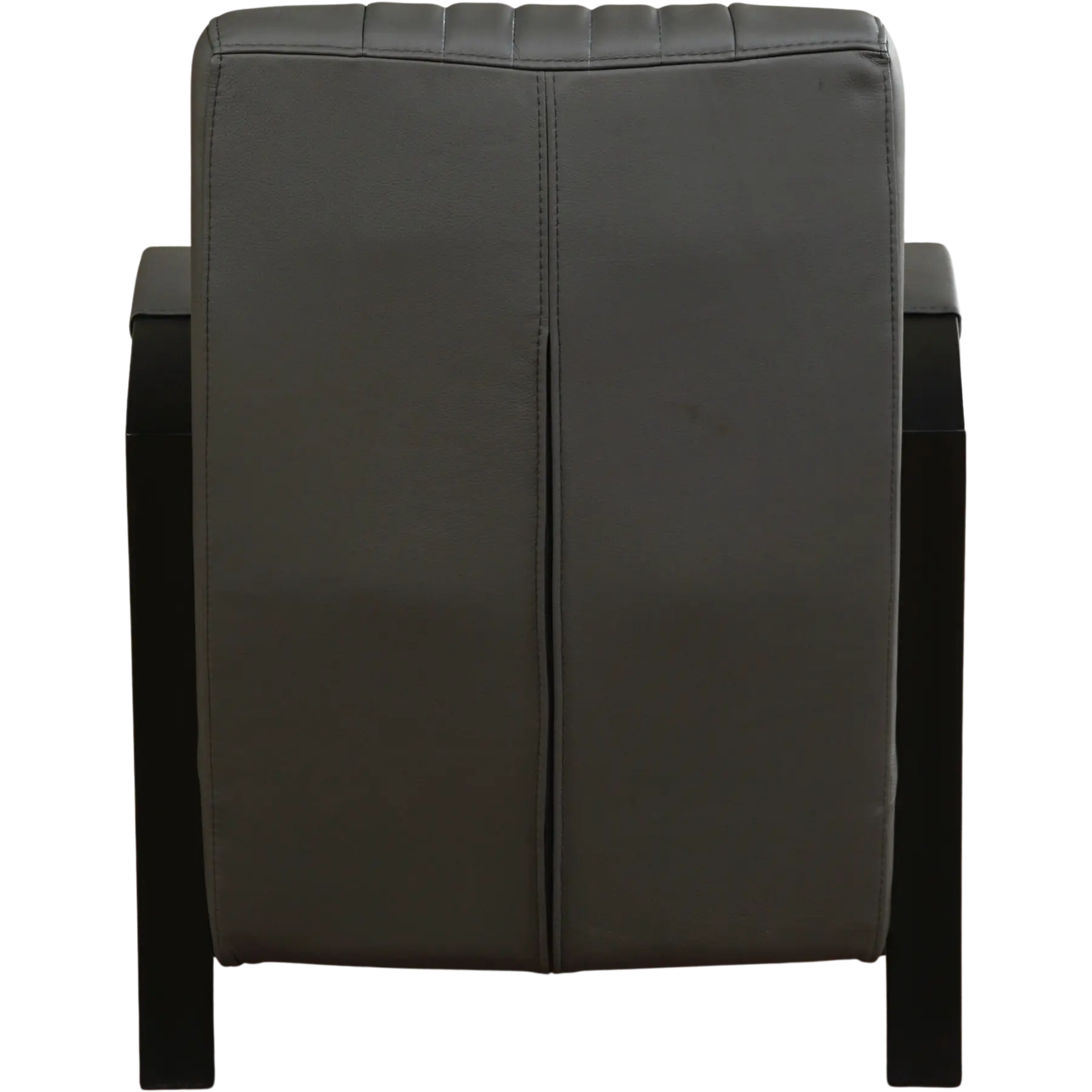 afbeelding van Leren fauteuil Glamour - Toledo Antracite (donkergrijs)