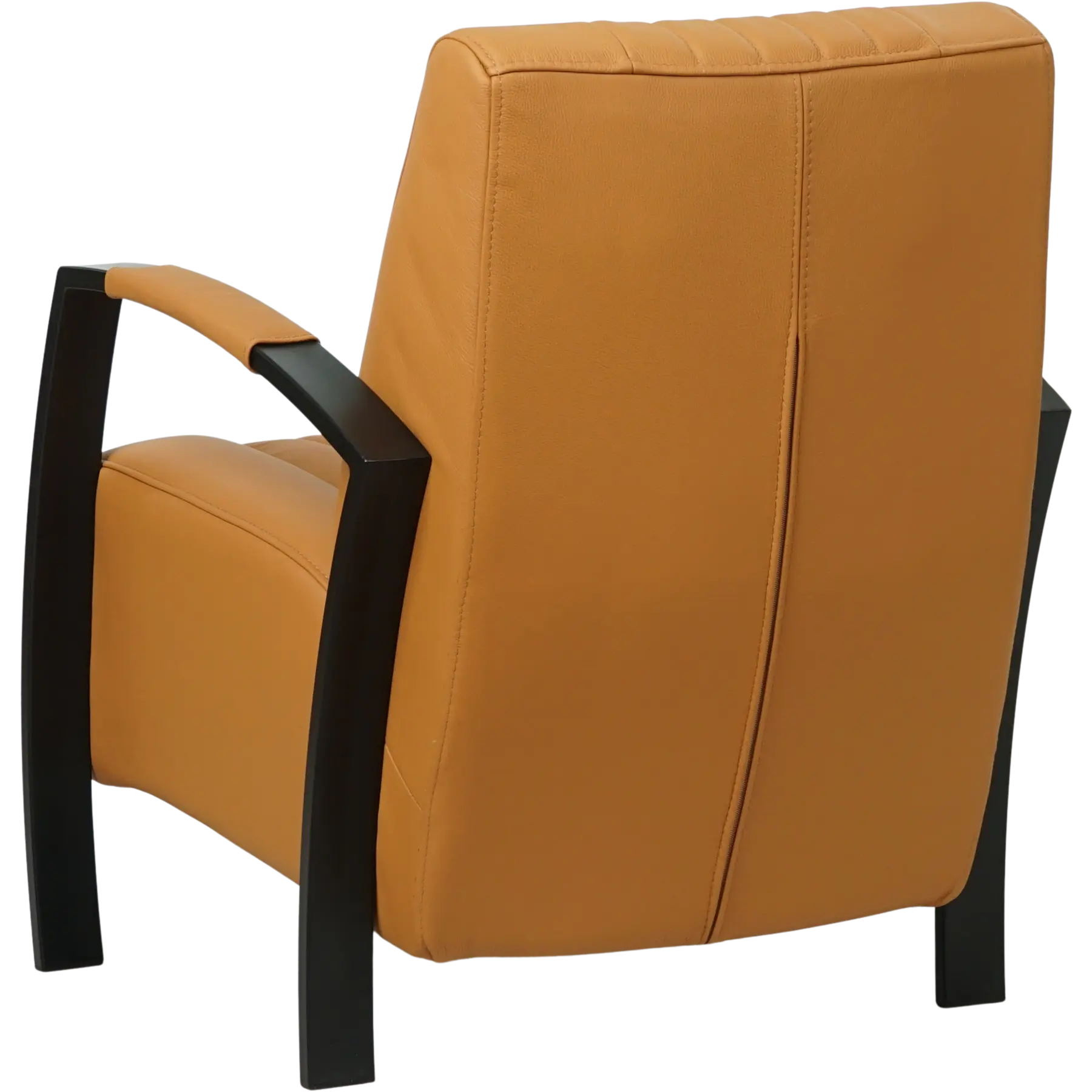 afbeelding van Leren fauteuil Glamour - Toledo Sabbia (lichtcognac)