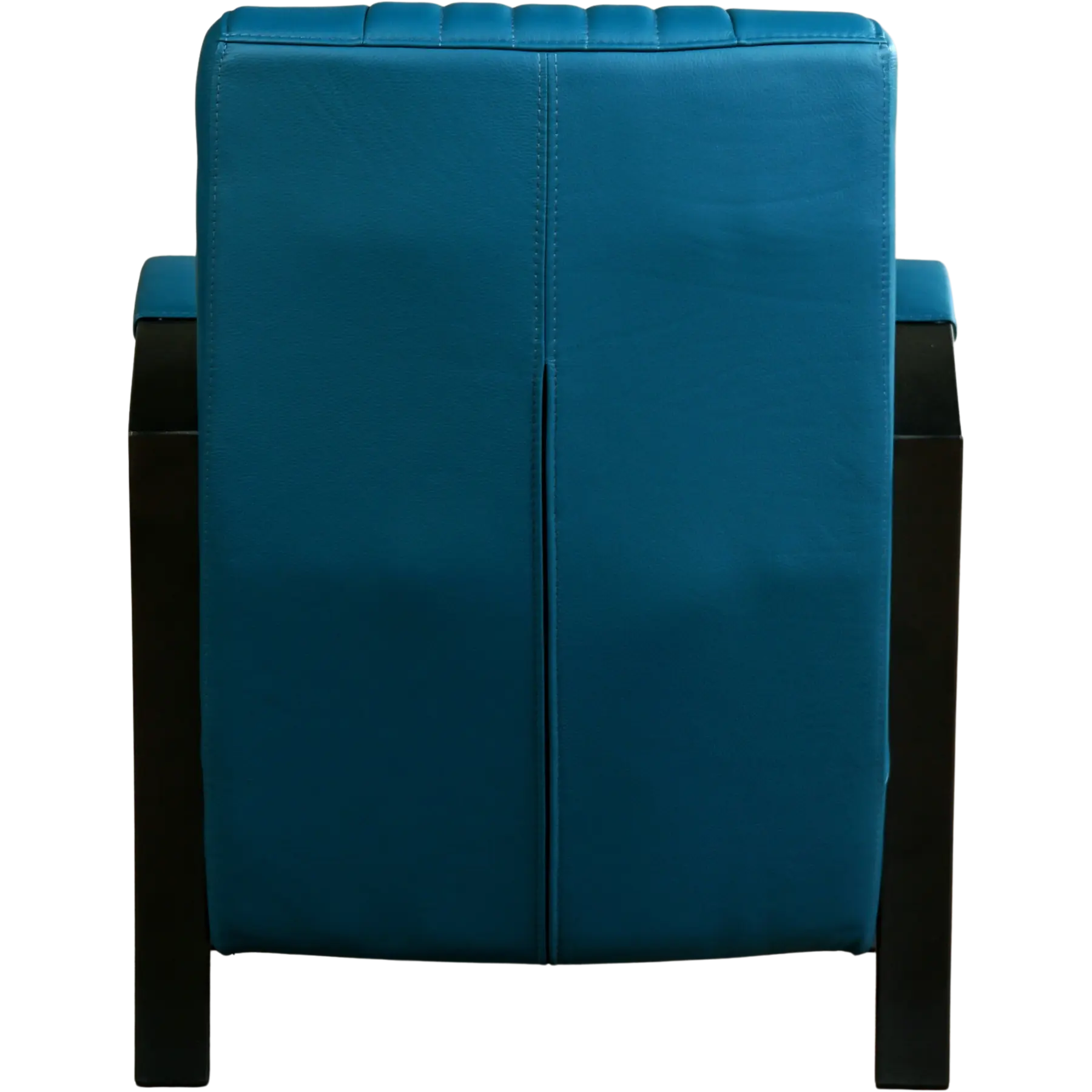 afbeelding van Leren fauteuil Glamour - Toledo Turquoise (blauw)
