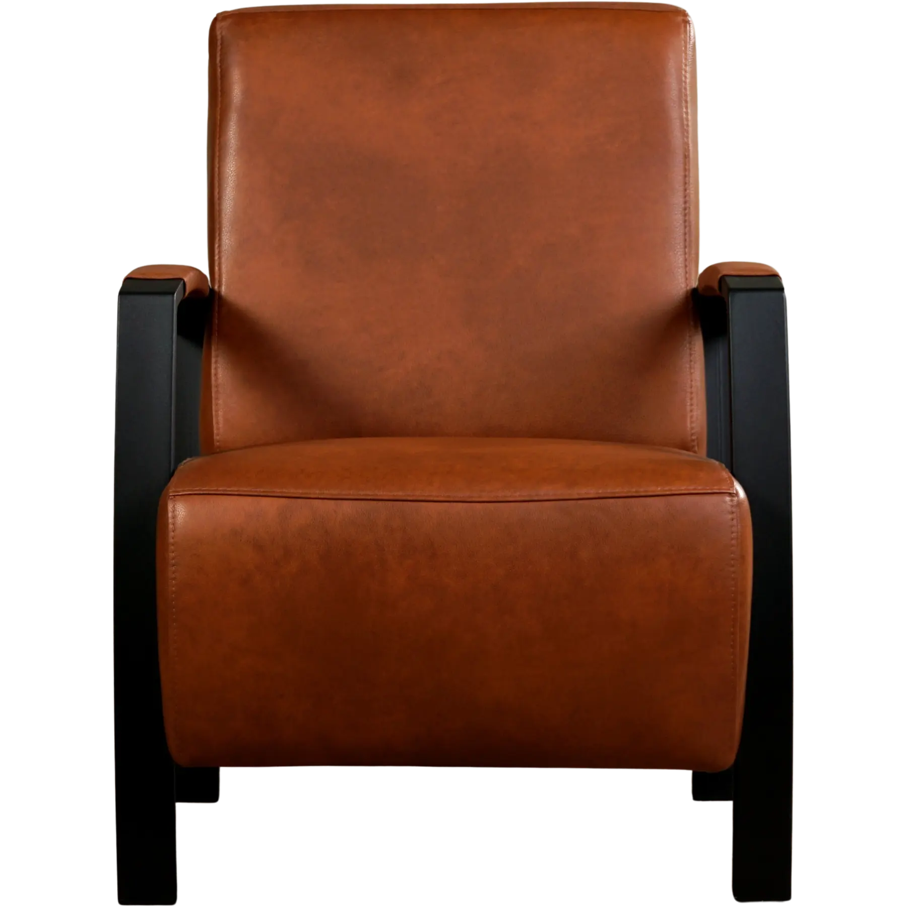 afbeelding van Leren fauteuil Glory - Granada Savannah (cognac)