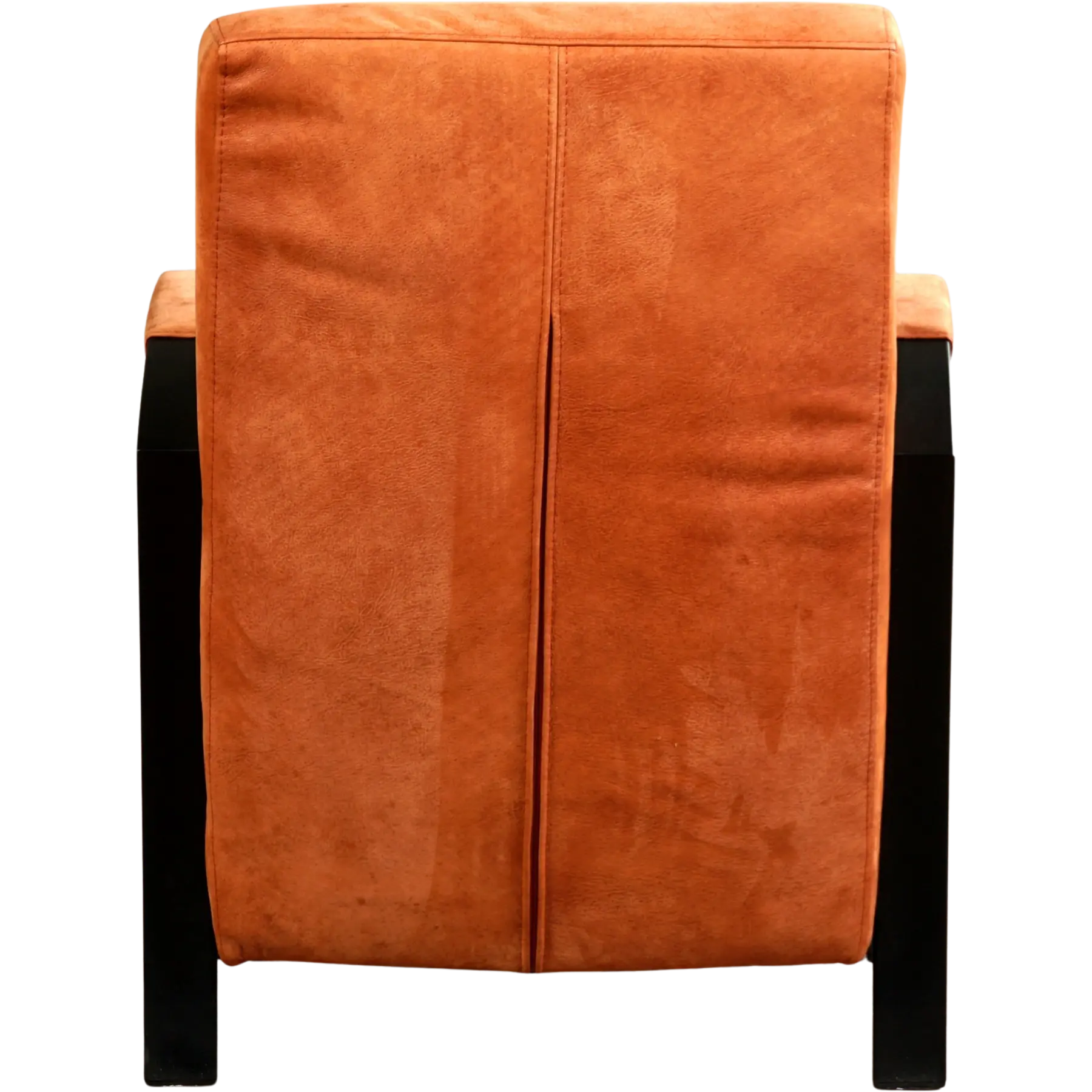 afbeelding van Leren fauteuil Glory - Kenia Rost (oranje)