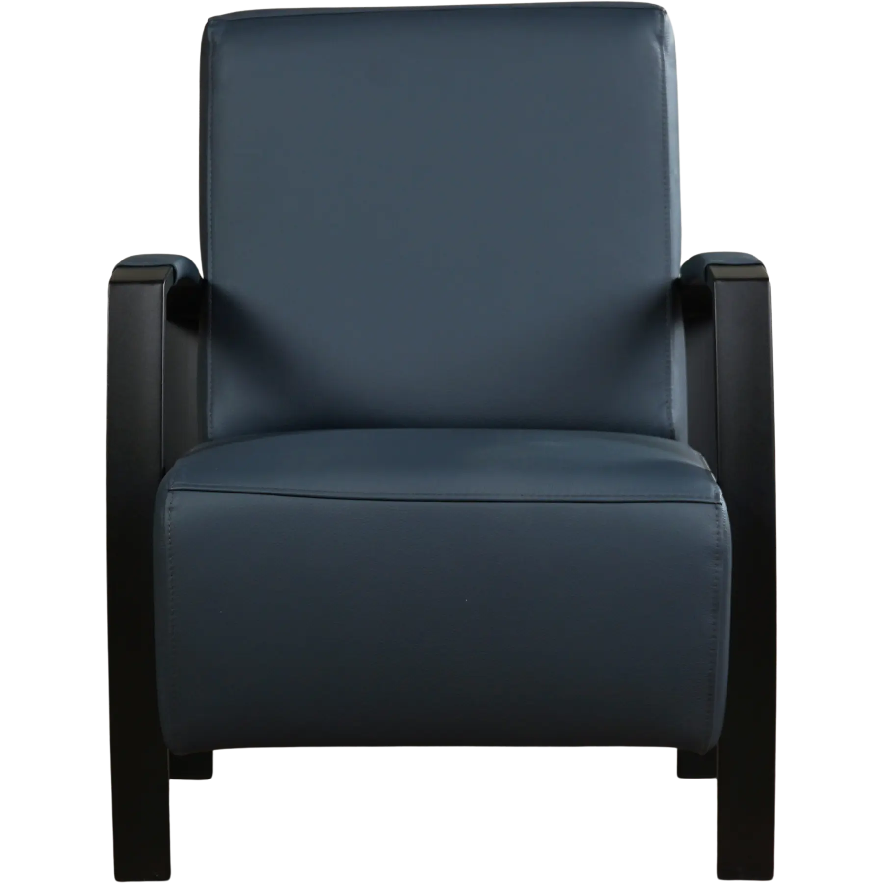 afbeelding van Leren fauteuil Glory - Toledo Marine (blauw)