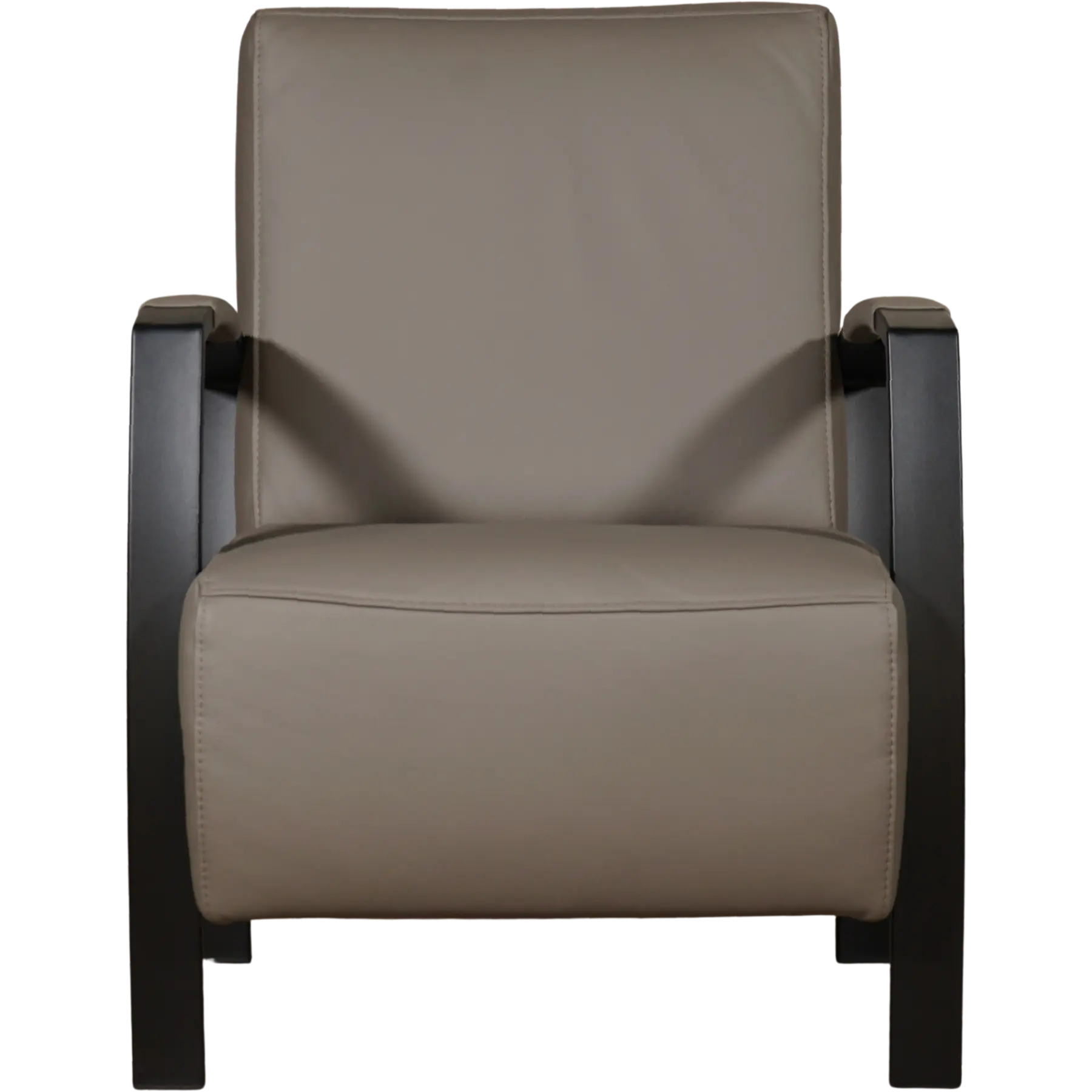 afbeelding van Leren fauteuil Glory - Toledo Smog (grijs)