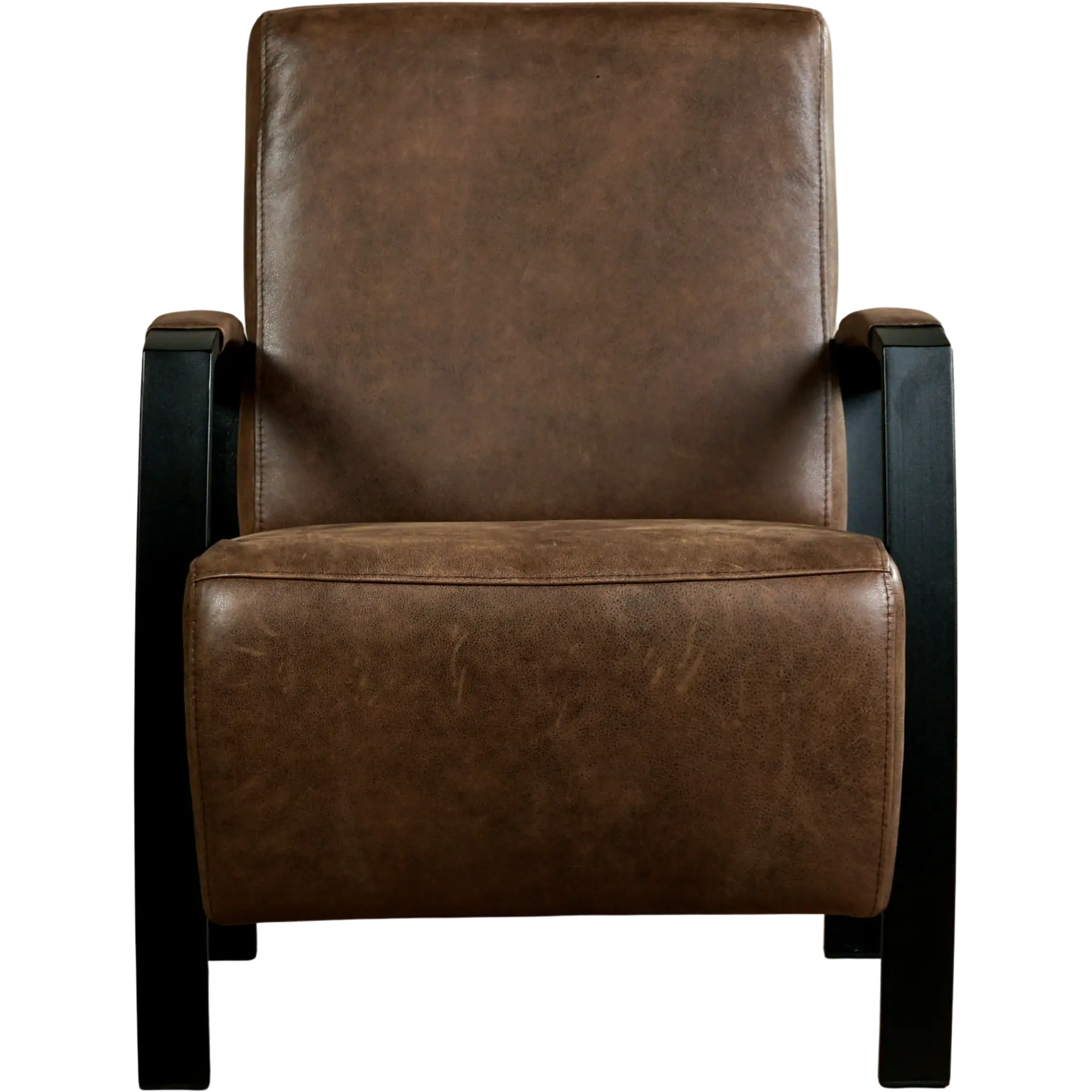 afbeelding van Leren fauteuil Glory - Vintage Brown (bruin)