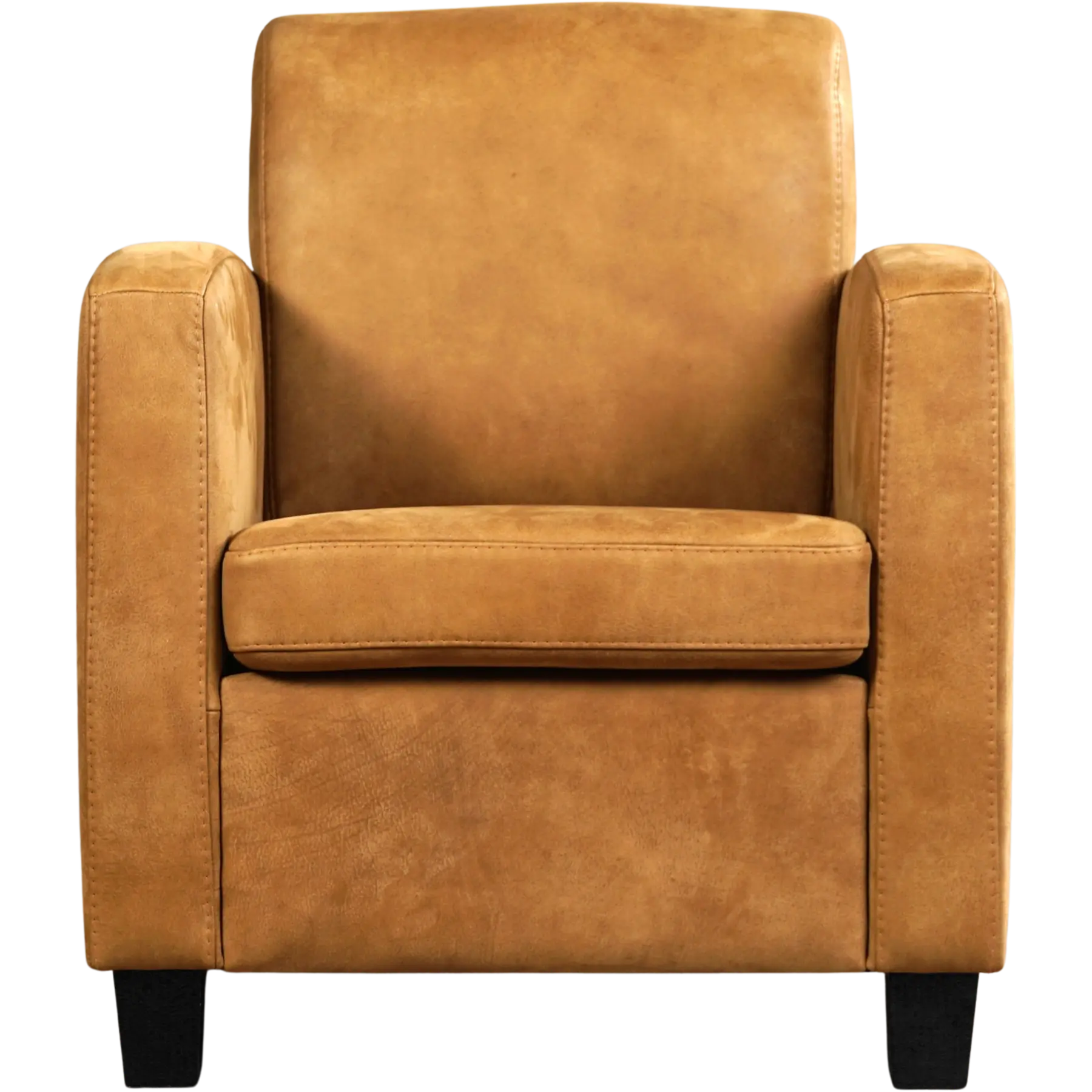 afbeelding van Leren fauteuil Joy