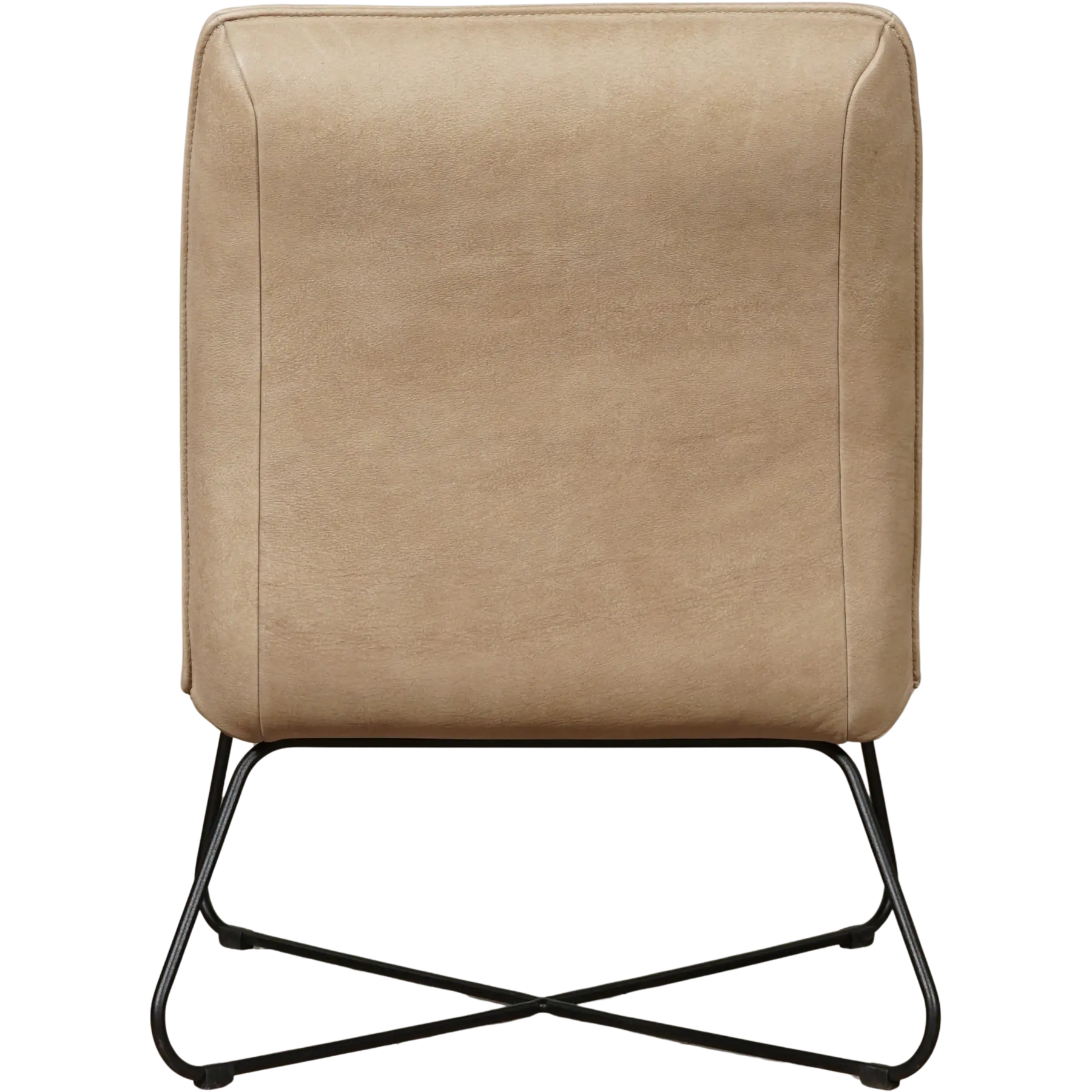 afbeelding van Leren fauteuil Less - Kenia Taupe (taupe/bruin)