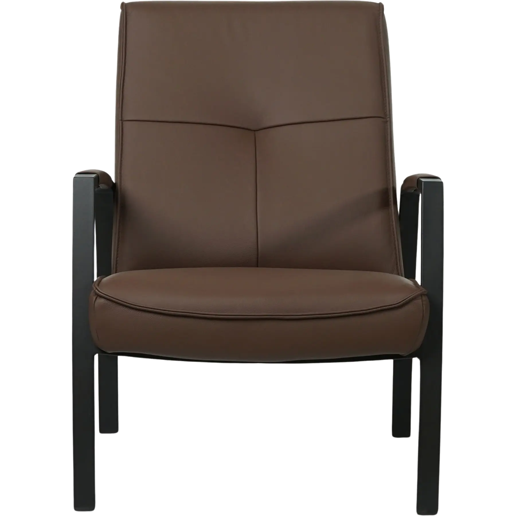afbeelding van Leren fauteuil Level - Toledo Espresso (bruin)