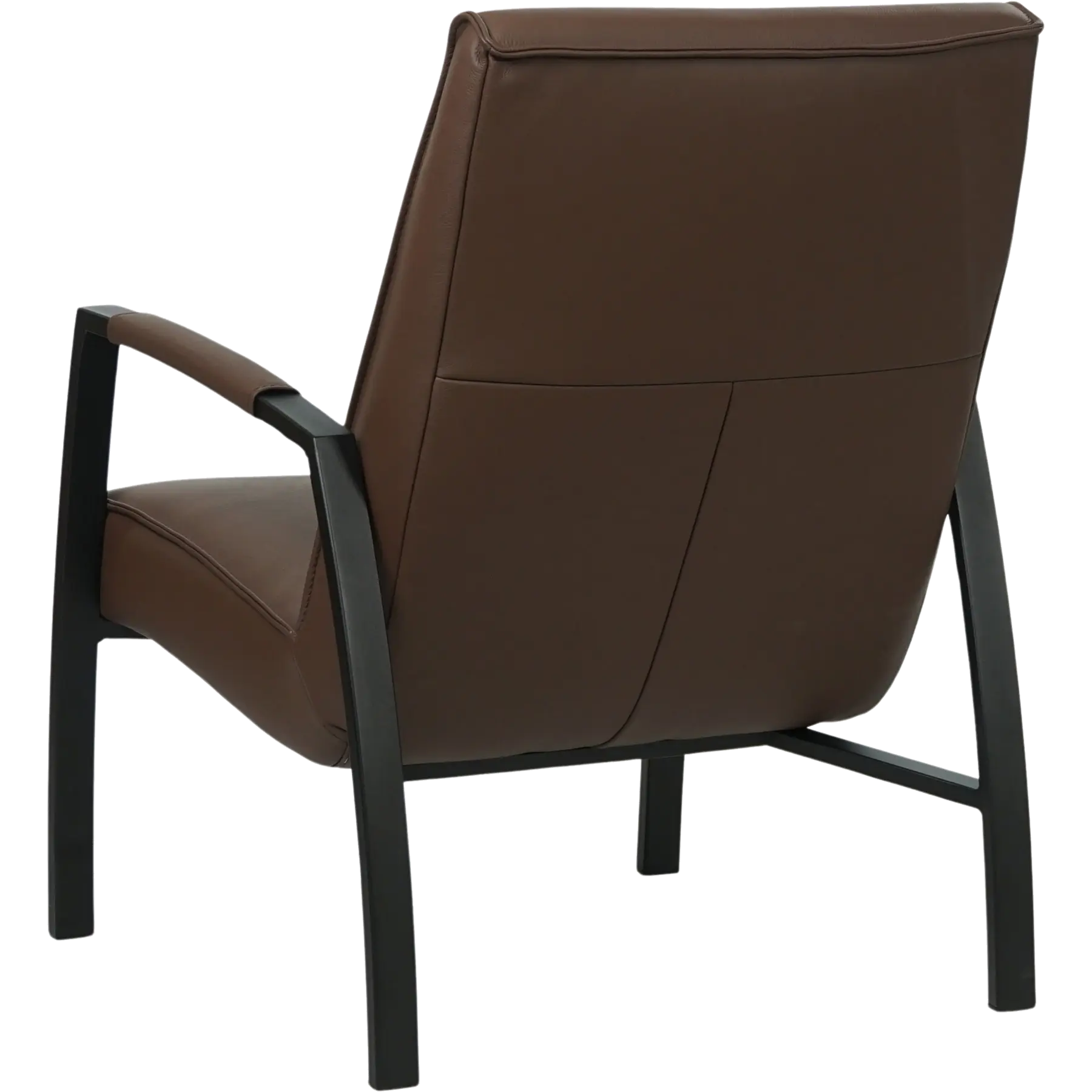 afbeelding van Leren fauteuil Level - Toledo Espresso (bruin)